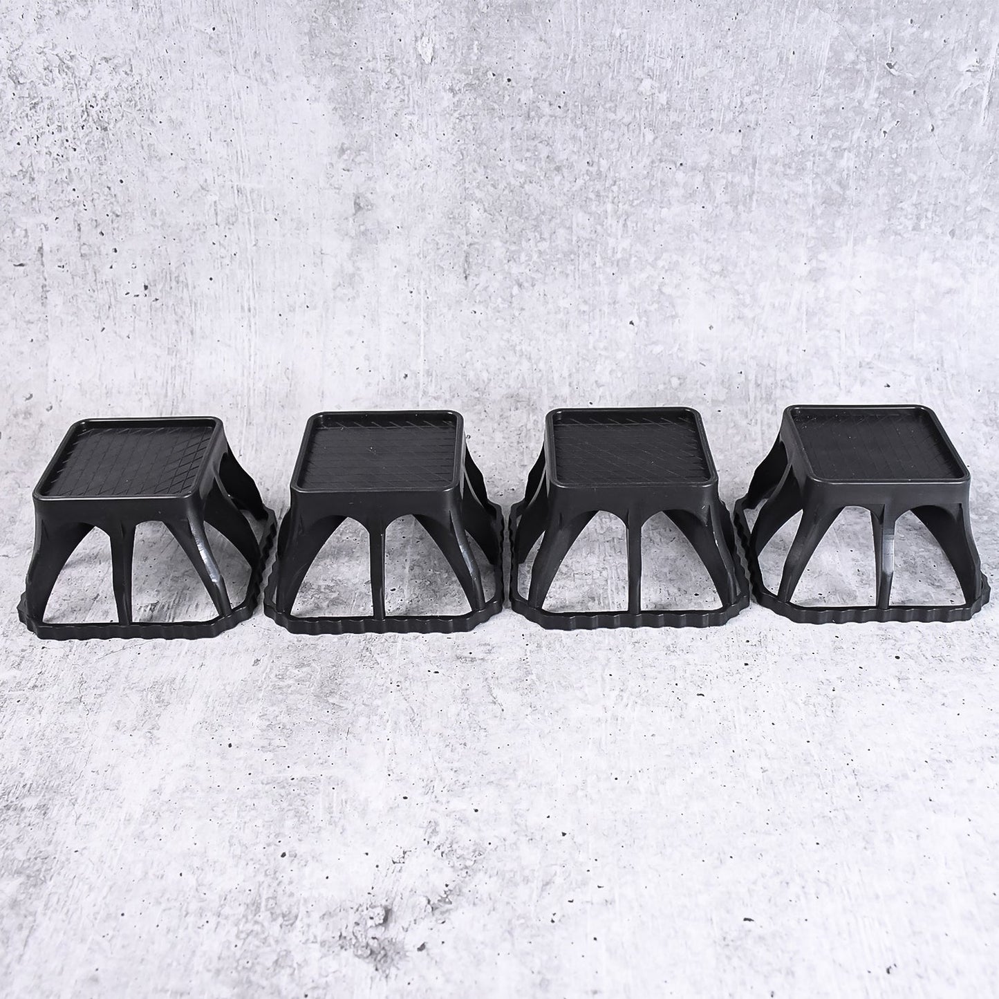 Multi-Purpose Plastic Washing Machine Stand (4 Pcs Set)