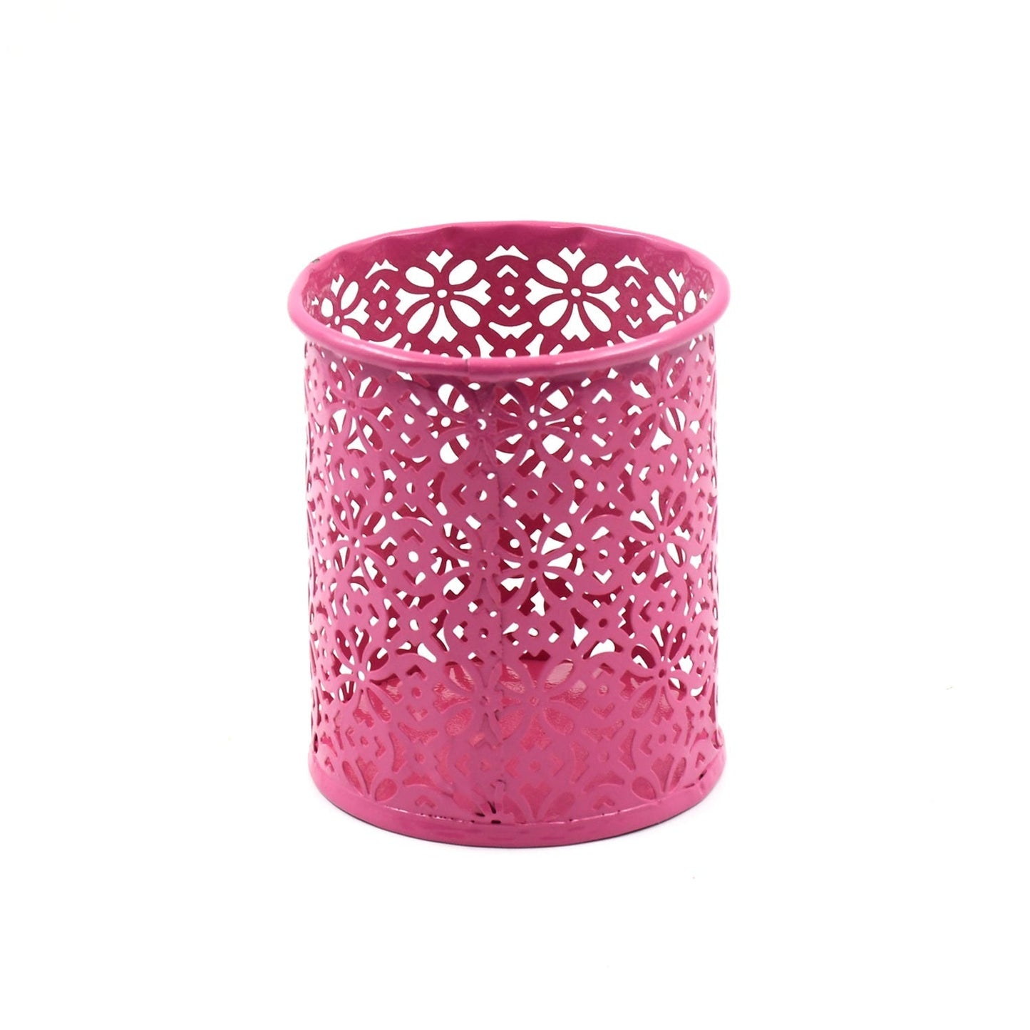 Pen Holder Office Desk Metal Mesh Pen Stand (1 Pc)