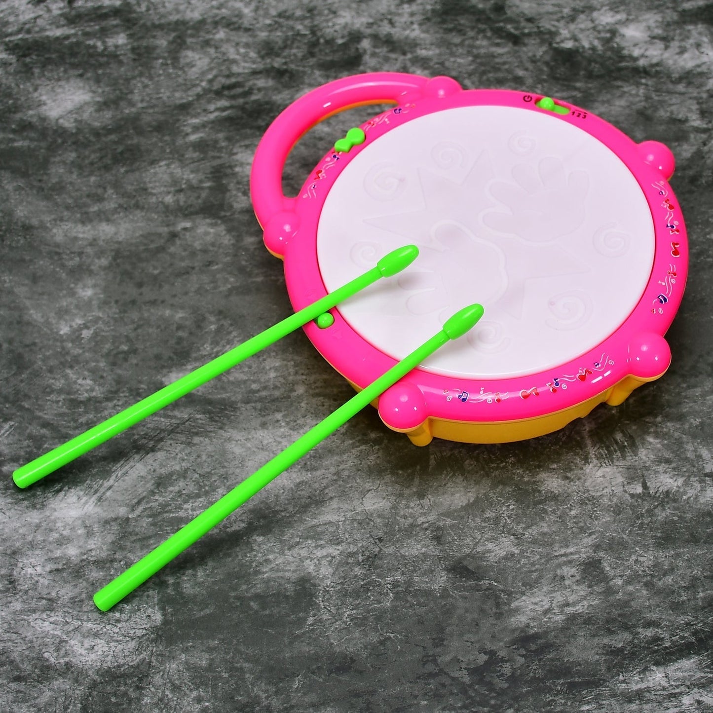 Flash Drum Toy – Colorful Musical Drum with Light Effects, Best Gift for Kids