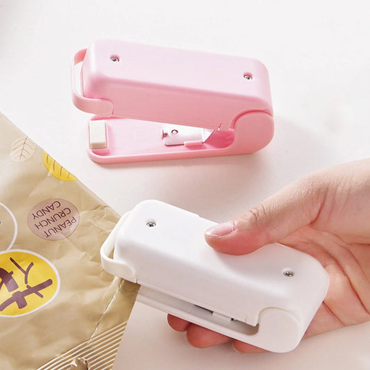 Mini Plastic Bag Sealer – Portable Heat Sealing Machine, Battery Operated (1 Pc)