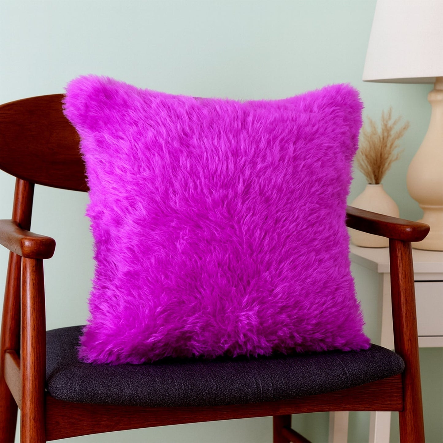 Super Soft Fluffy Cushion Pillow (1 Pc, Mix Color)