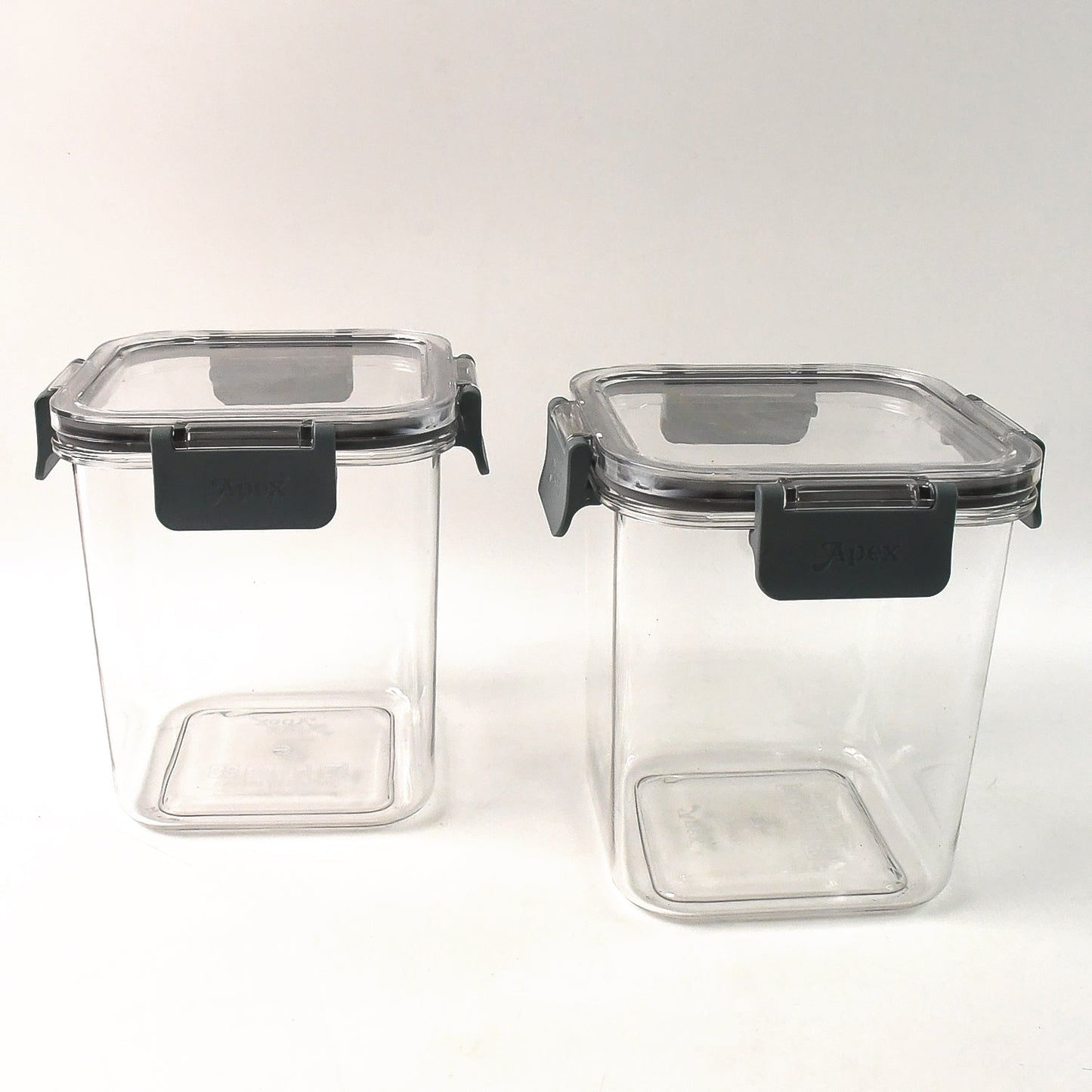 Apex Press Nâ€™ Lock Airtight Food Storage Container Set (2Pc/900ml) Approx
