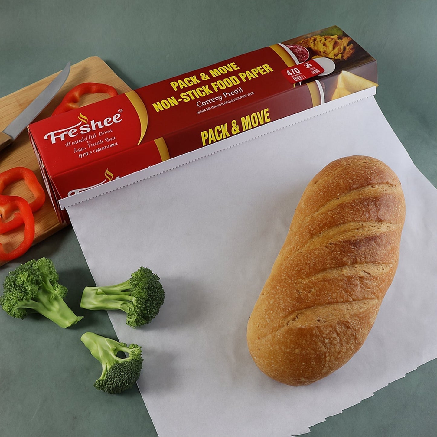Freshee Pack & Move Non-Stick Food Paper 40 Meter + 5 Meter Free (Total 45 Meter)