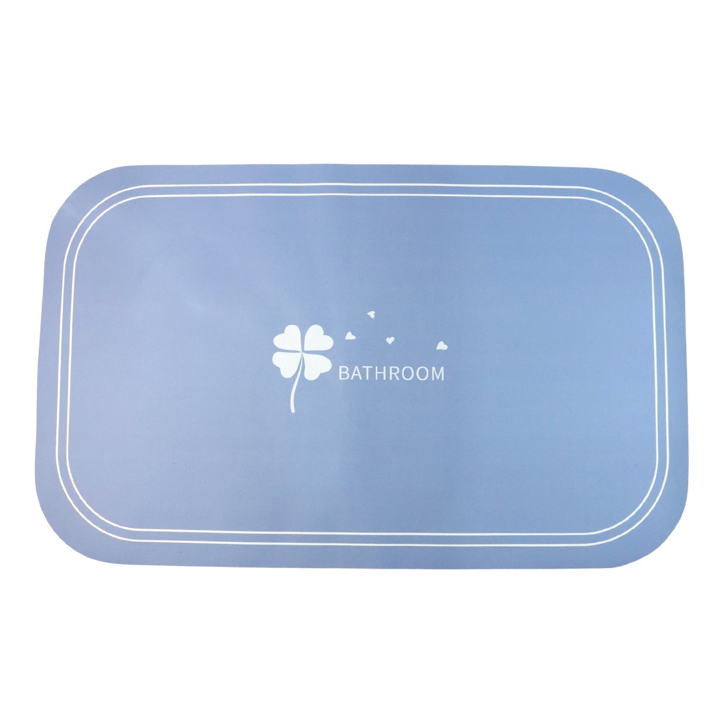 Anti-Slip Bathroom Floor Mat - 80 Ã— 50 cm (1 Pc)