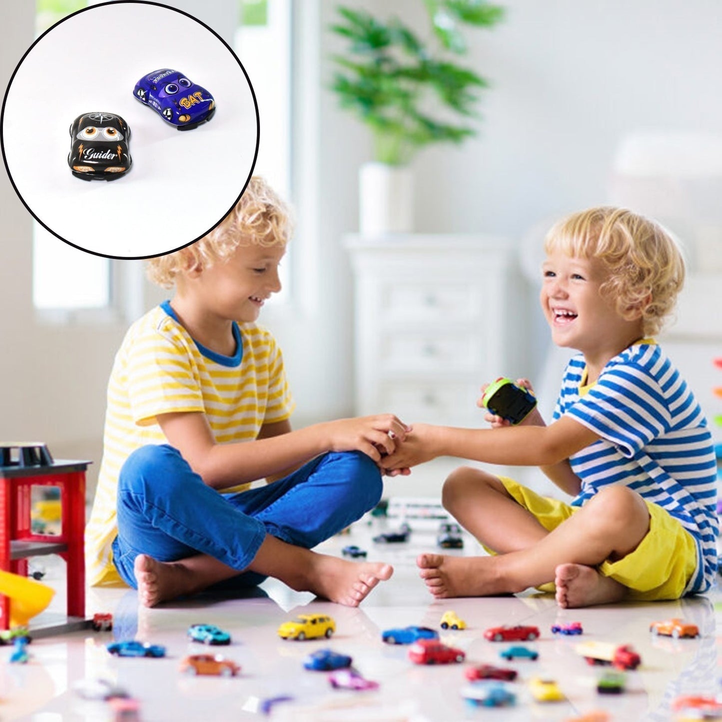 30 Pc Mini Pull Back Car Widely Used By Kids And Childrenâ€™s For Playing Purposes.