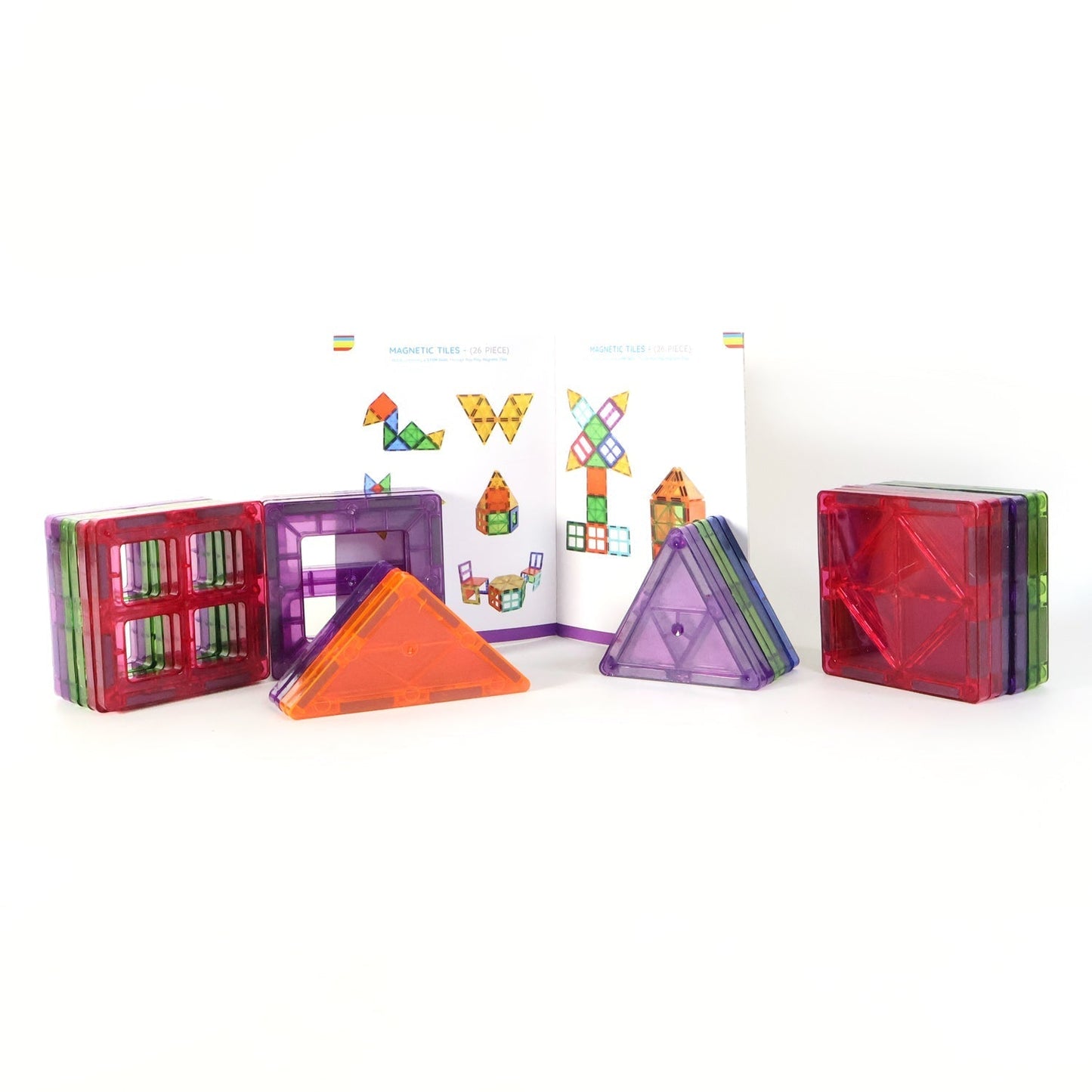 Magnetic Building Tiles - (26 Pc / Set)