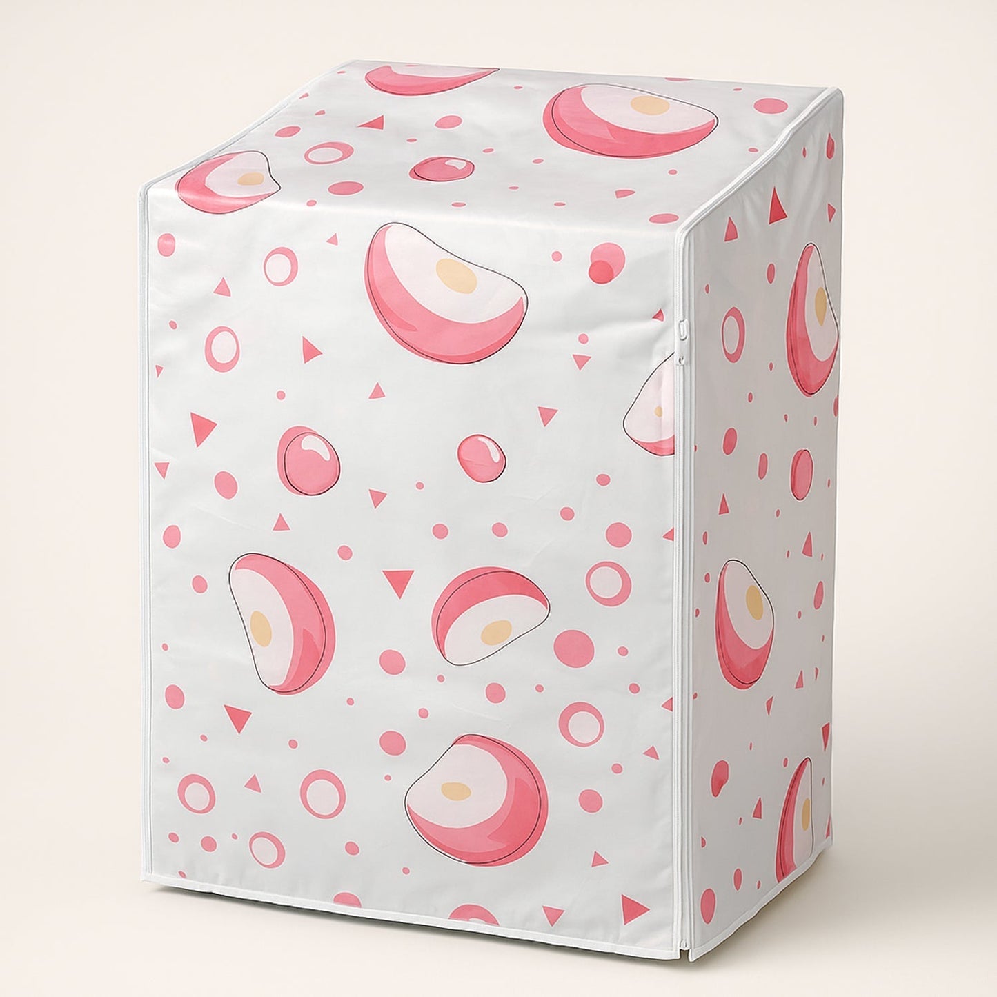 Waterproof Washing Machine Cover 58x62x85 cm (1 Pc /  Mix Design)
