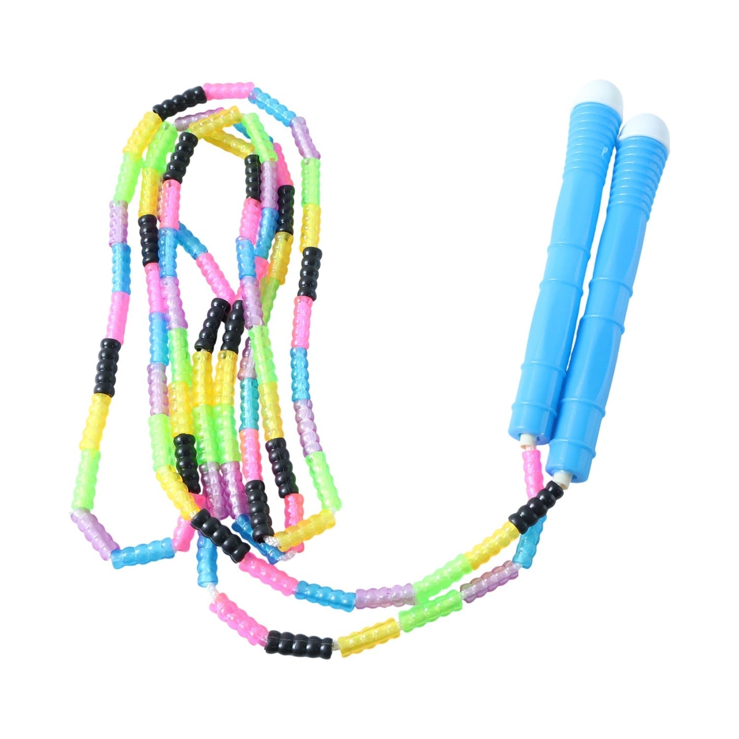 Colorful Beaded Skipping Rope Set (1 Set)