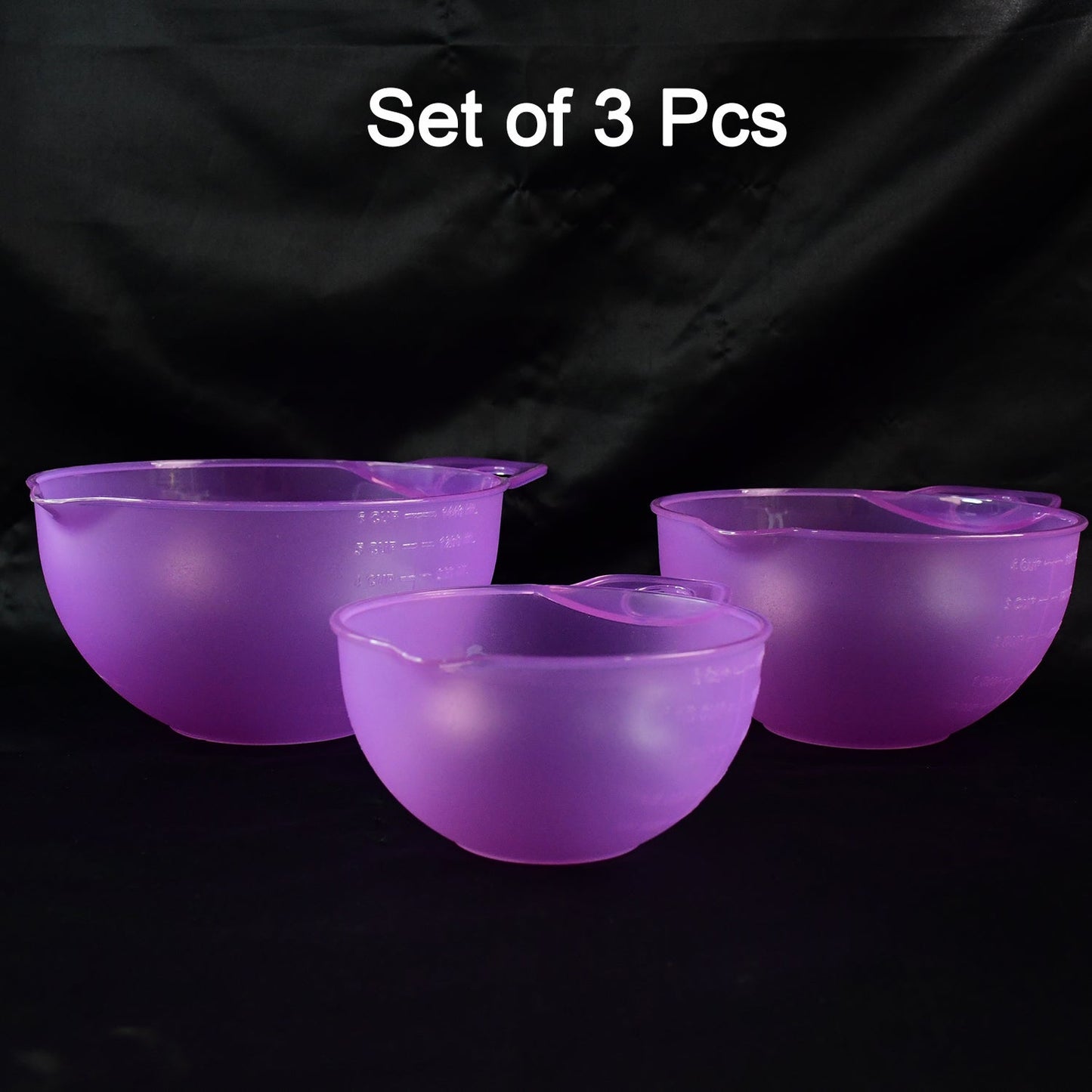Apex Mix & Measure Prep Bowl Set â€“ 3 Pieces