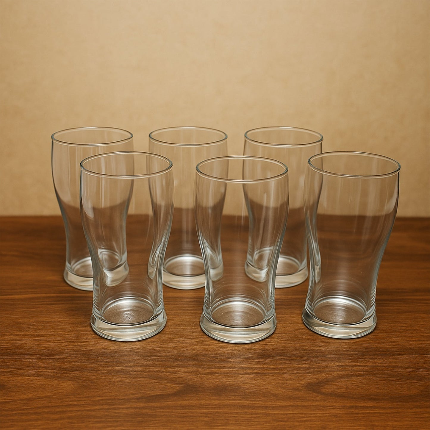 Apex Vista Unbreakable Pitcher Glass Set â€“ 350 ML (Approx) | 6-Piece