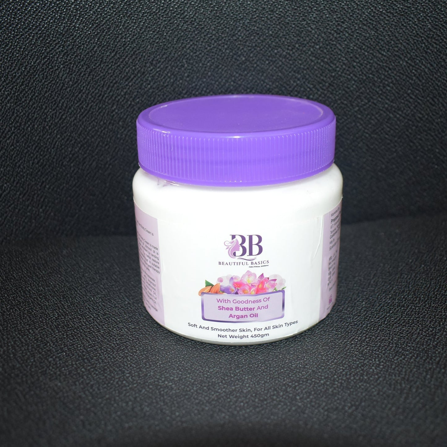Beautiful Basics Shea Butter & Argan Oil Body Cream â€“ 450g