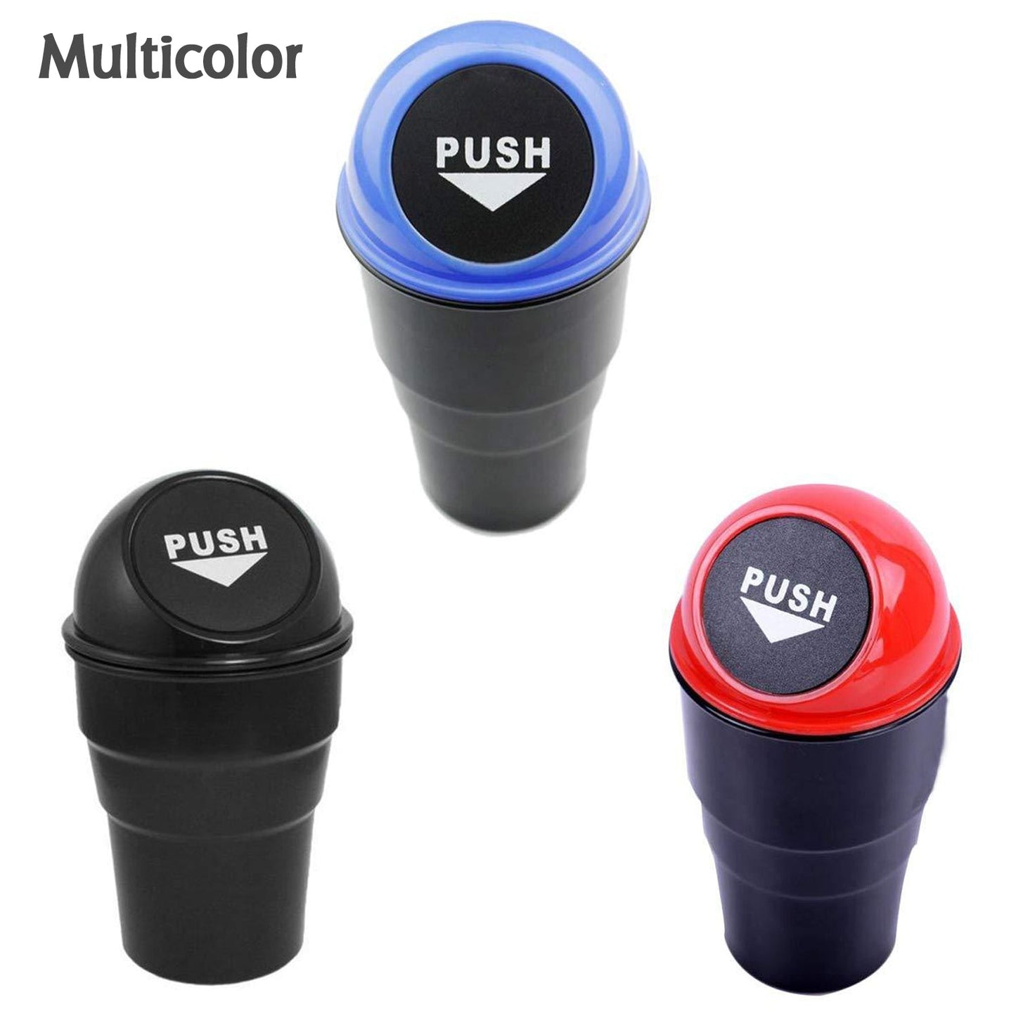 Car Dustbin for Offices, Homes & Vehicles (Compact, Multi-Use)