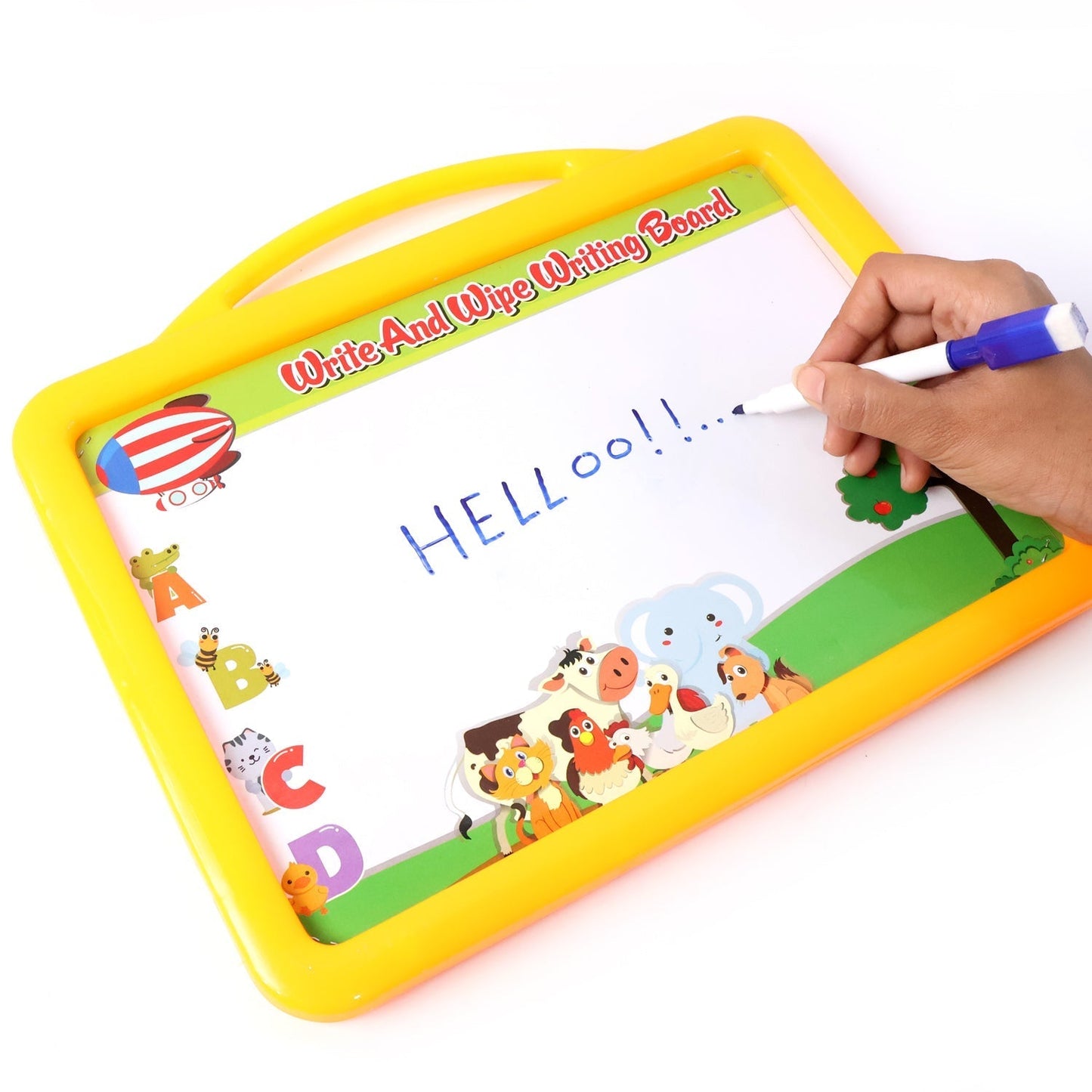 2-in-1 Kids Writing Board Set â€“ Double-Sided Whiteboard & Blackboard