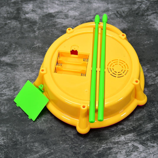 Flash Drum Toy – Colorful Musical Drum with Light Effects, Best Gift for Kids