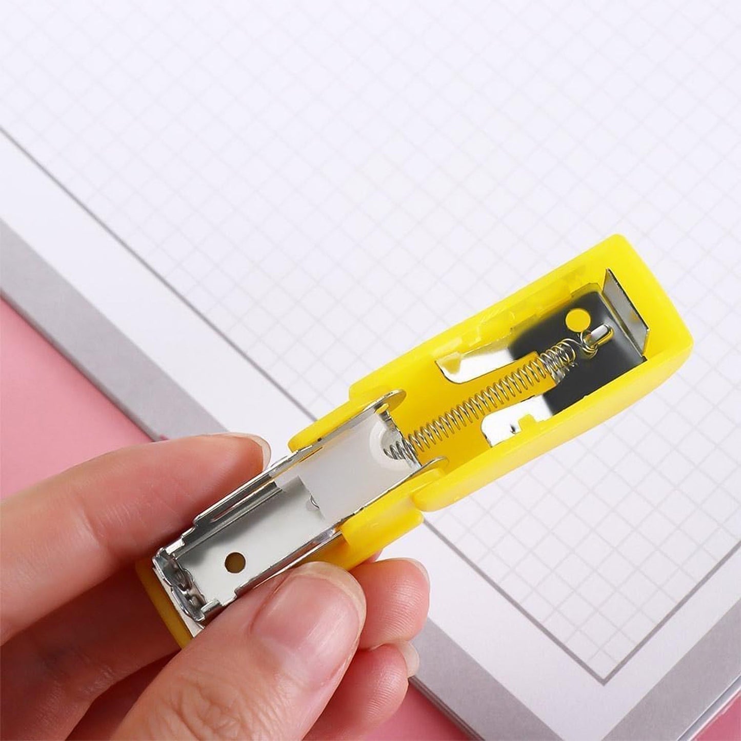 Mini Stapler Set  with Staples â€“ Assorted Colors | No.10 Staplers with Pins (20 pcs Set)