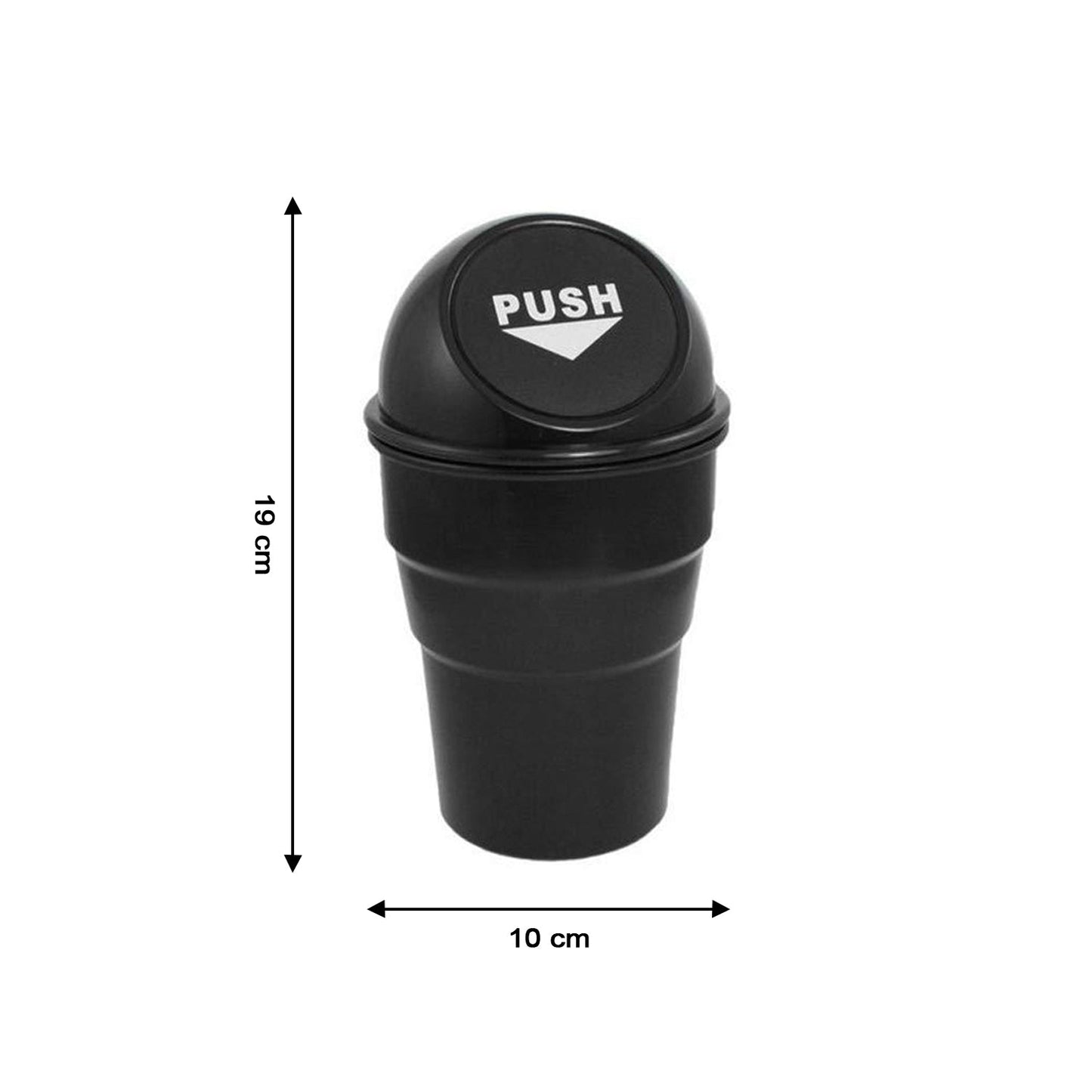 Car Dustbin for Offices, Homes & Vehicles (Compact, Multi-Use)