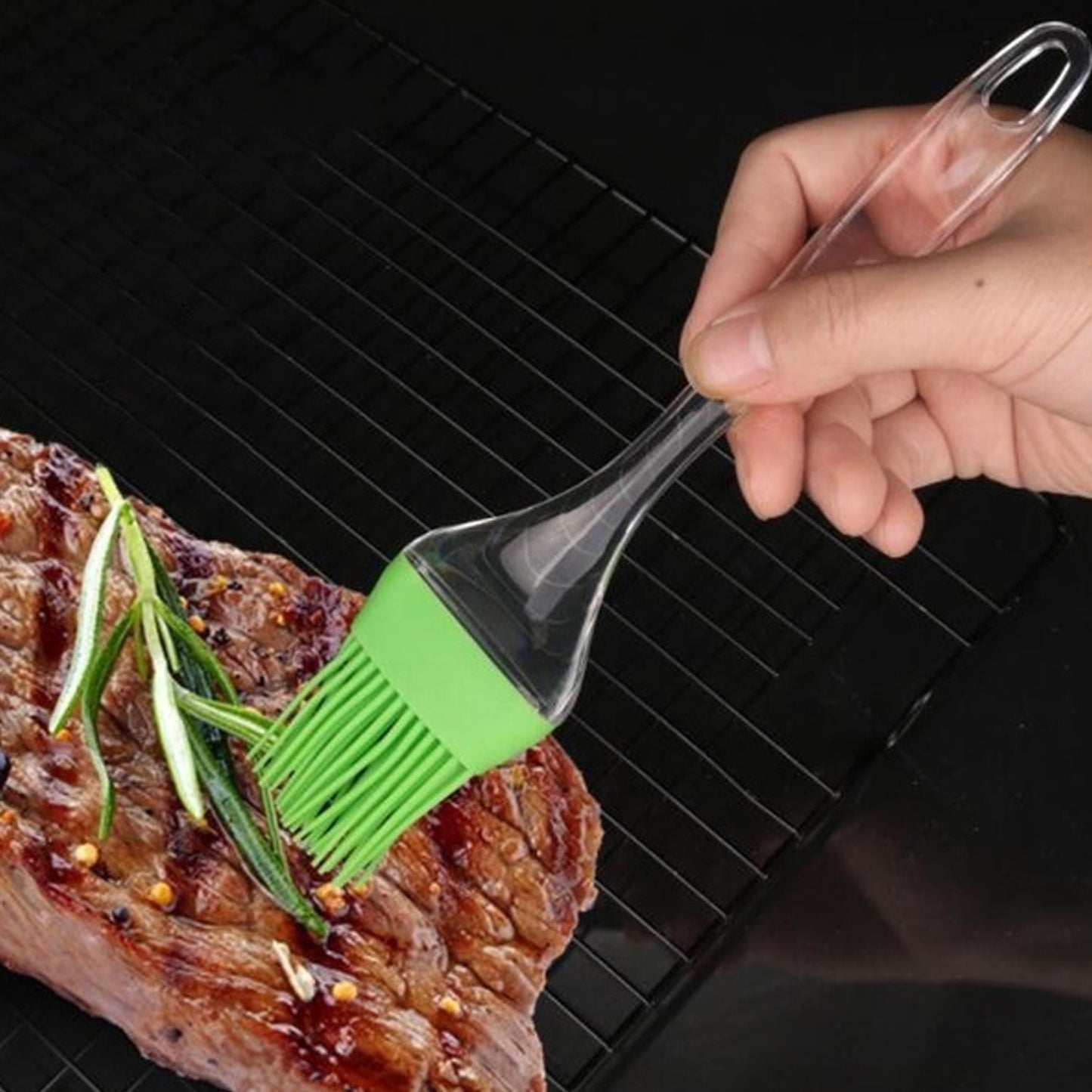 2 in 1 Combo of Big Brush & Spatula Set (2 Pcs Set)