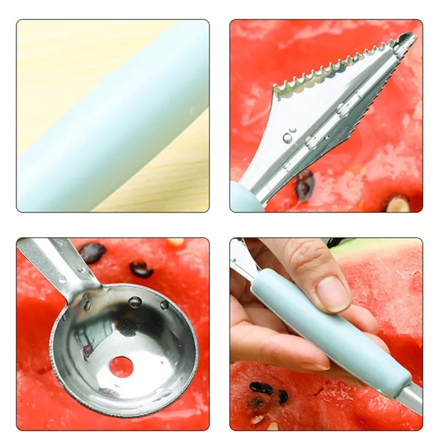 Multifunctional Fruit scooper & peeler  Garnish Kit