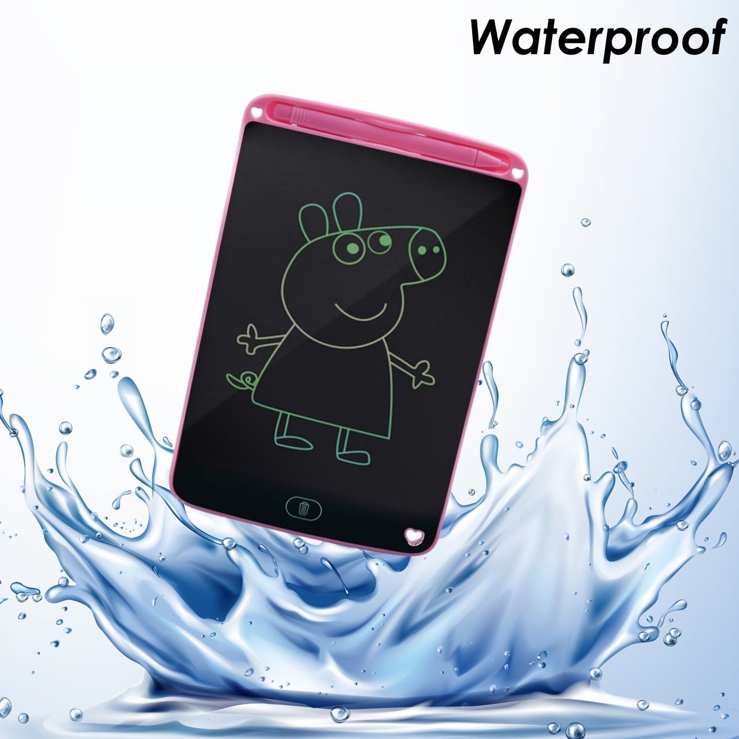 Portable 8.5 LCD Writing Digital Tablet Pad  for Writing / Drawing  ( MultiColor ink )