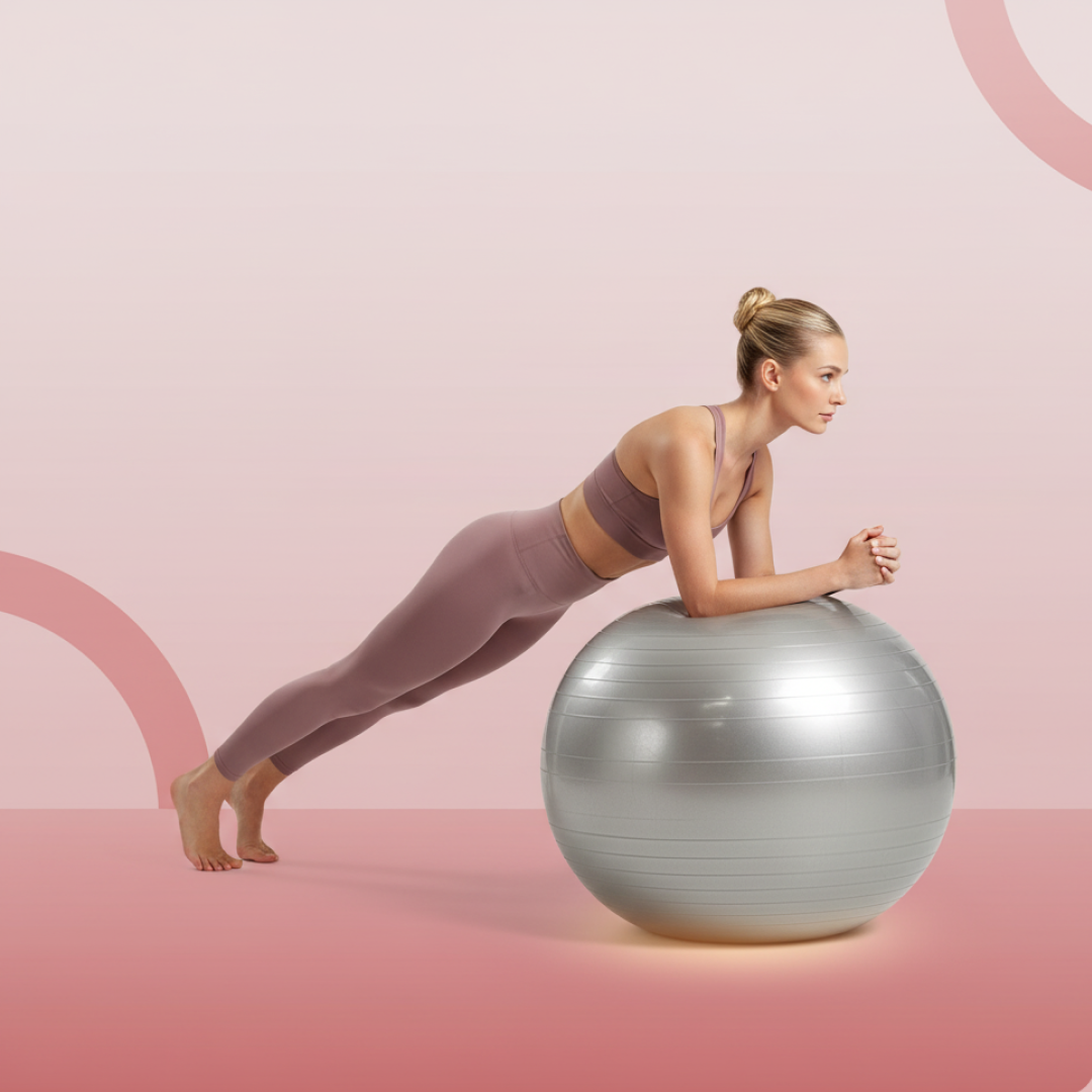 ðŸŽ ðŸŽ Heavy Duty Gym Ball Non-Slip Stability Ball with Foot Pump for Total Body Fitness (Copy)