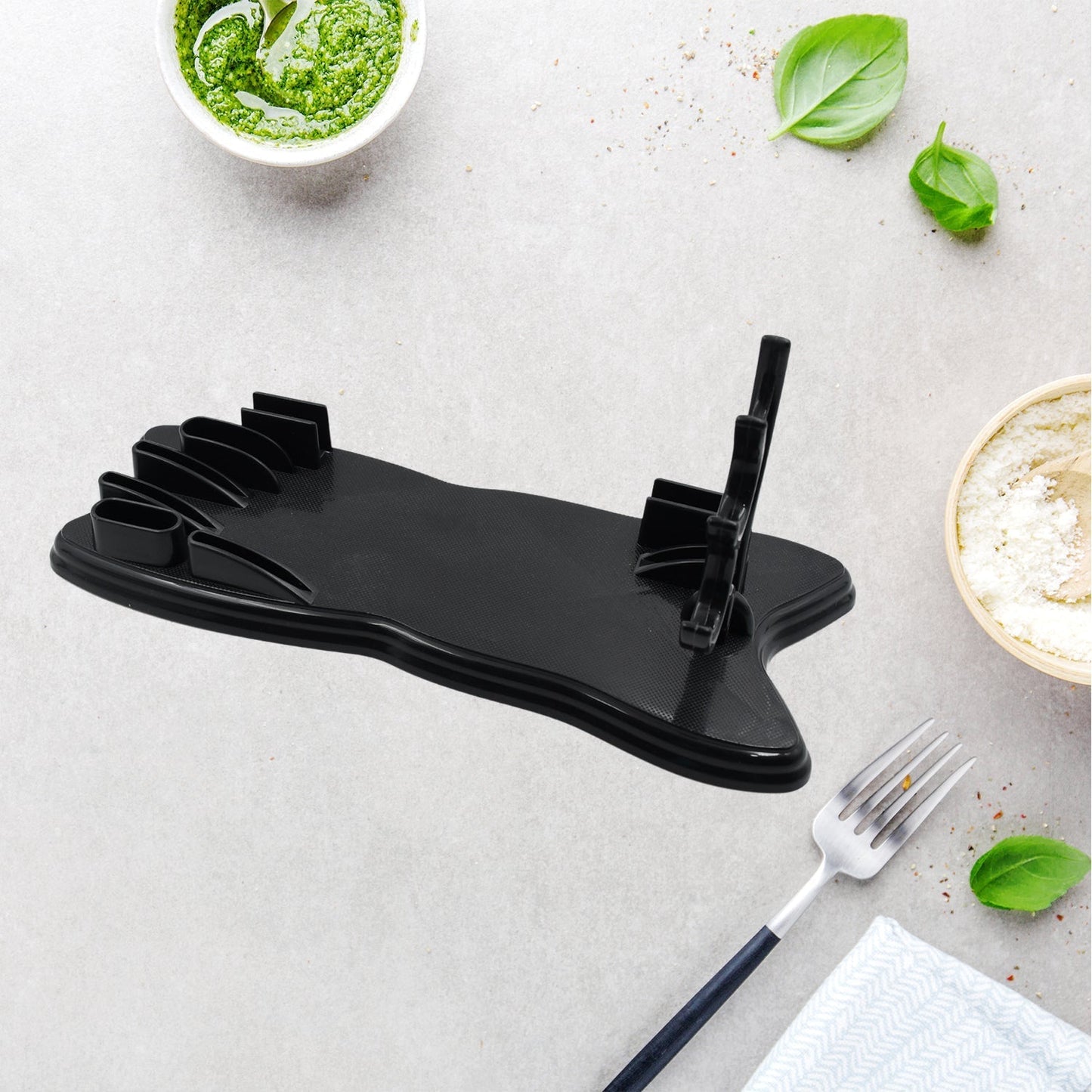 Knife Drawer Organizer - Space-Saving Kitchen Storage Solution for Easy Identification (1pc)