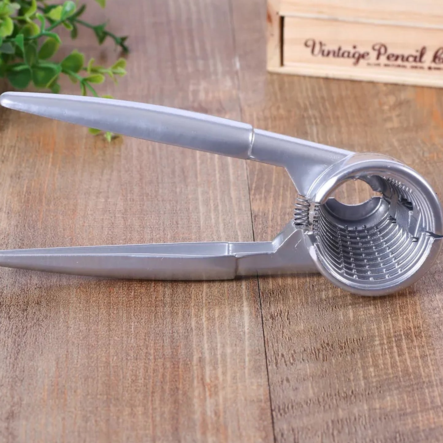 Luxury Stainless Walnut Cracker – Portable Nut Cutter & Bottle Opener for Nuts (Pecans, Almonds, Nuts)