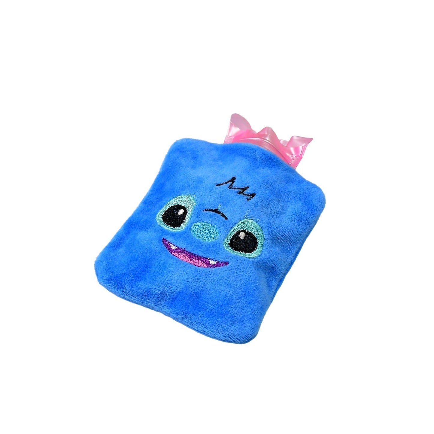 Blue Stitch Hot Water Bag - Small Size with Cover for Pain Relief & Warming