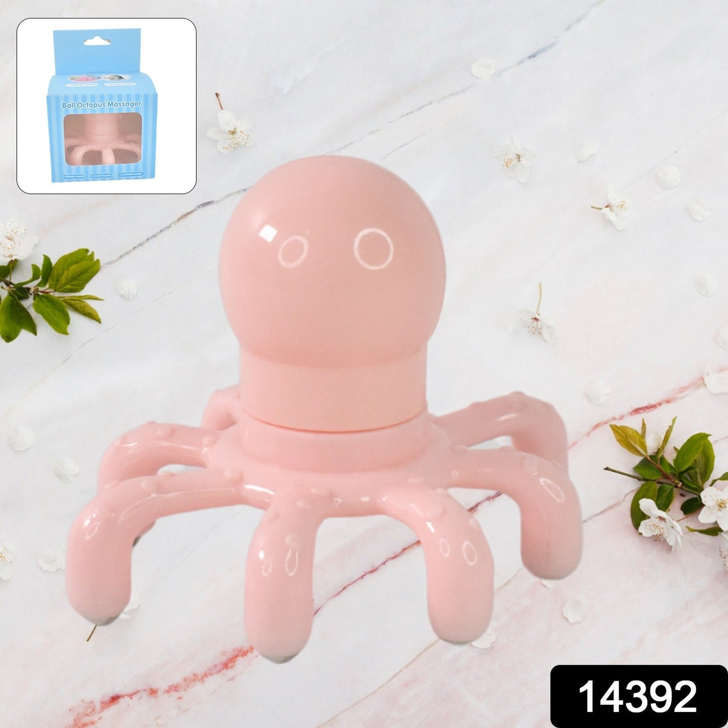 Scalp Relax Octopus Massager, Octopus Claw Head Massager Long Lasting Ergonomic for Adults for Abdomen