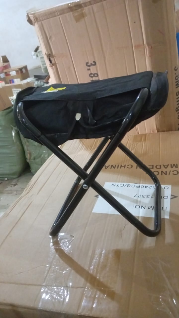 Folding Camping Stool â€“ Collapsible Portable Seat for Travel (1 Pc)