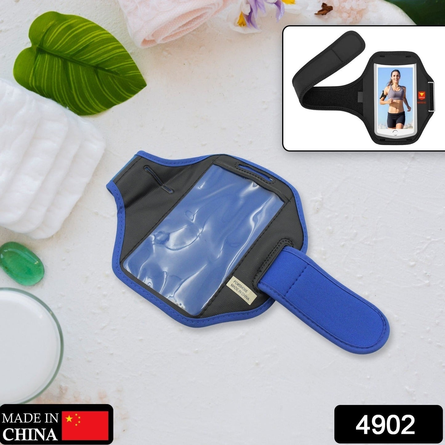 Sports Wrist Bag – Running Armband Phone Holder (1 Pc)