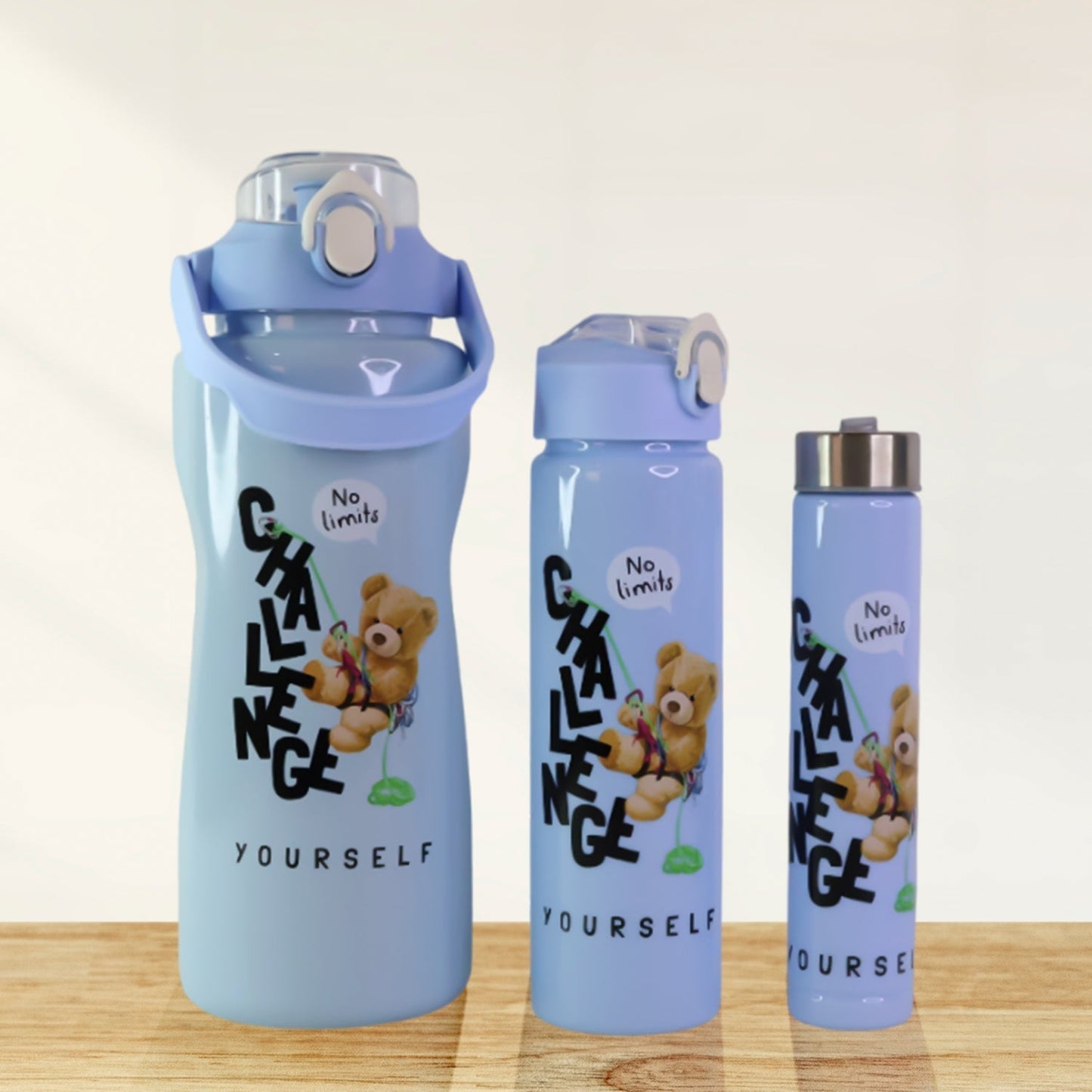 Premium Water Bottles â€“ 2000ML + 900ML + 300ML (Set)
