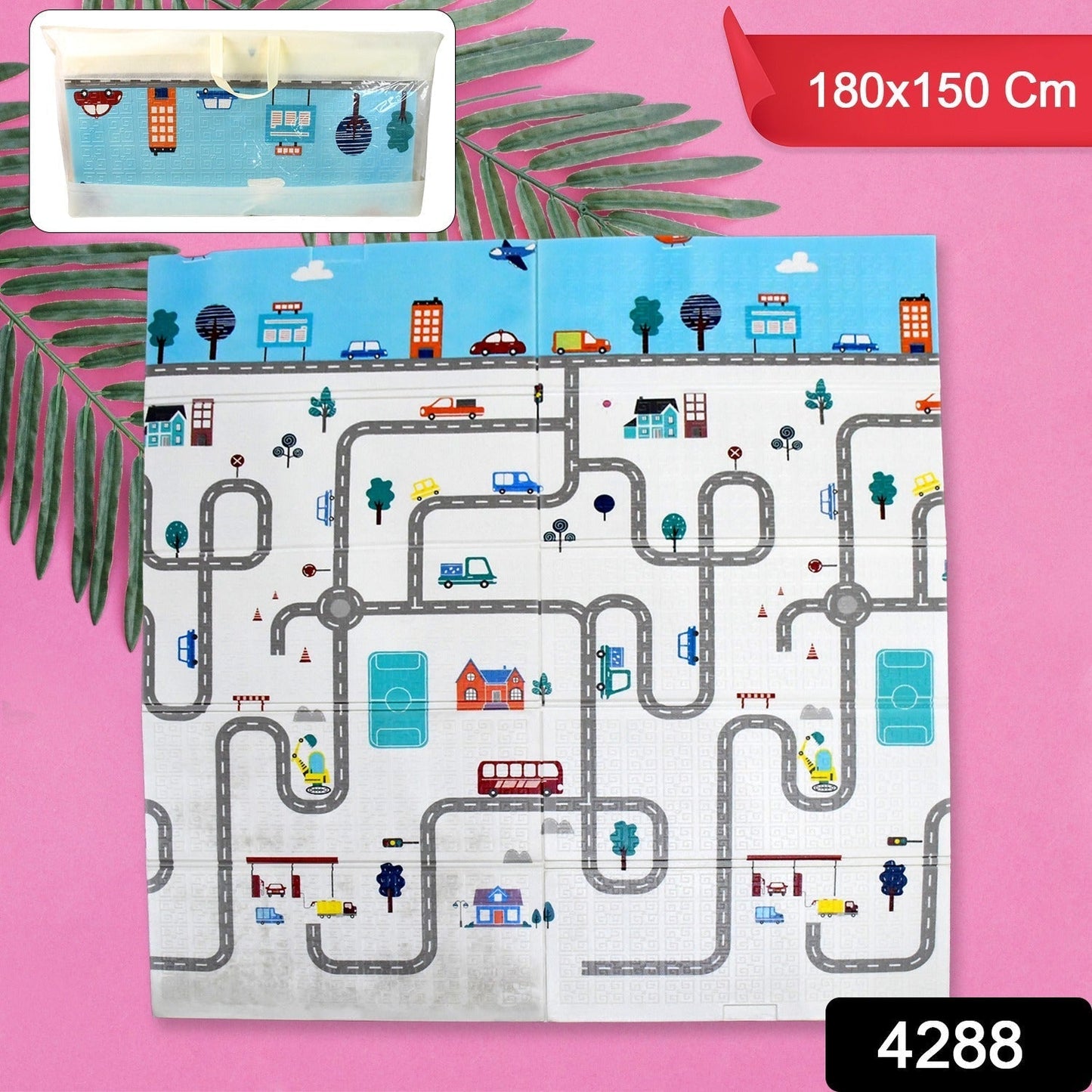 Baby Play Mat, Foam Play mat for Baby Floor Play Baby Crawling Mat (180×150 Cm / 1 Pc)