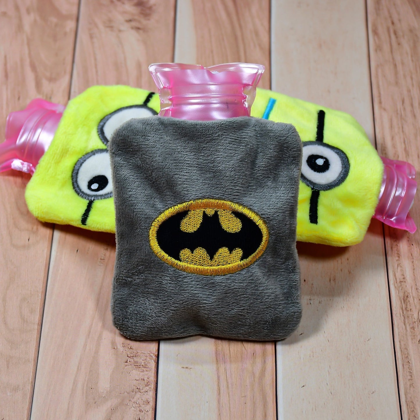 Batman small Hot Water Bag with Cover for Pain Relief, Neck, Shoulder Pain and Hand, Feet Warmer, Menstrual Cramps.