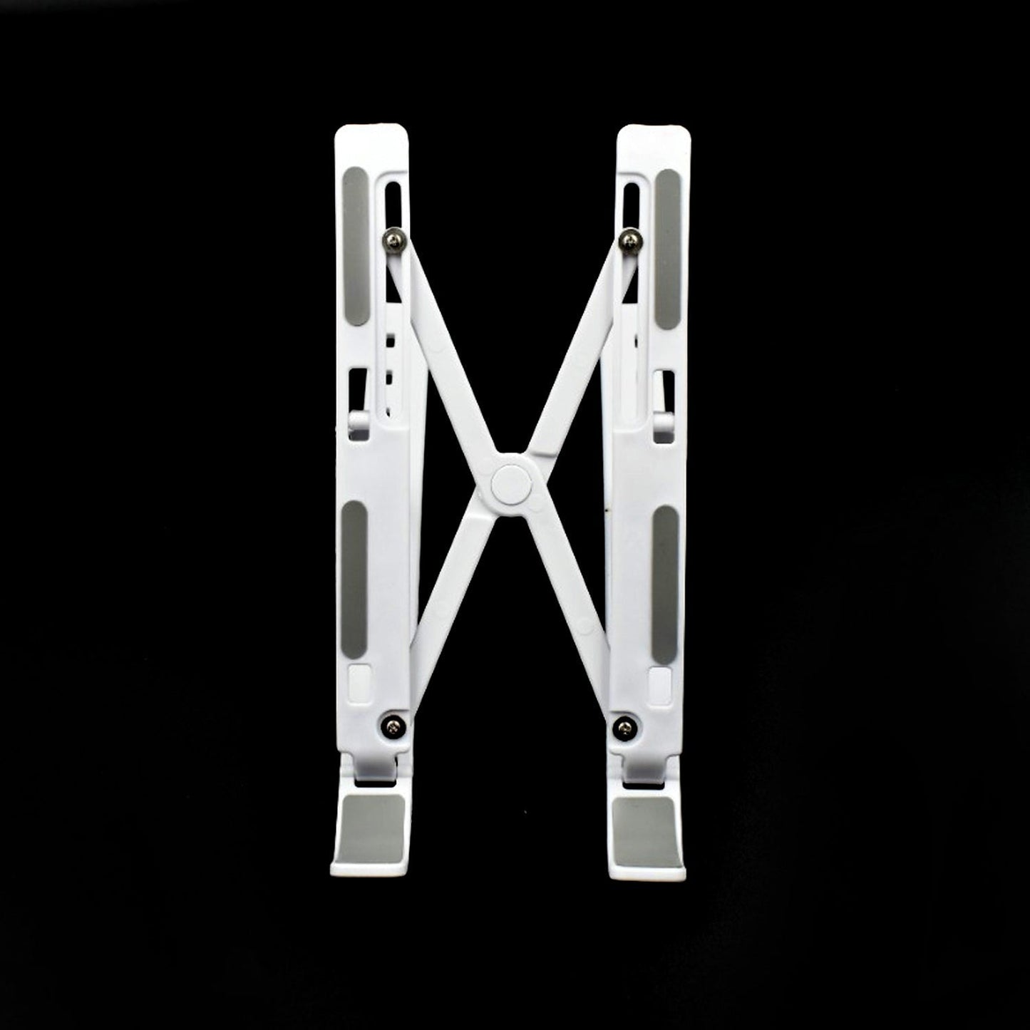 Adjustable  Ergonomic Foldable Portable, Holder Riser Tablet Stand Plastic (Use In 14 inch Laptop)