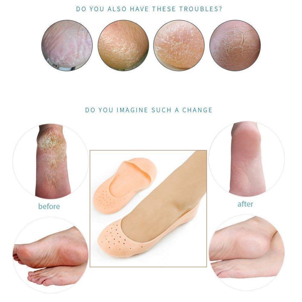 Anti Crack silicone Foot Protector Moisturizing Socks