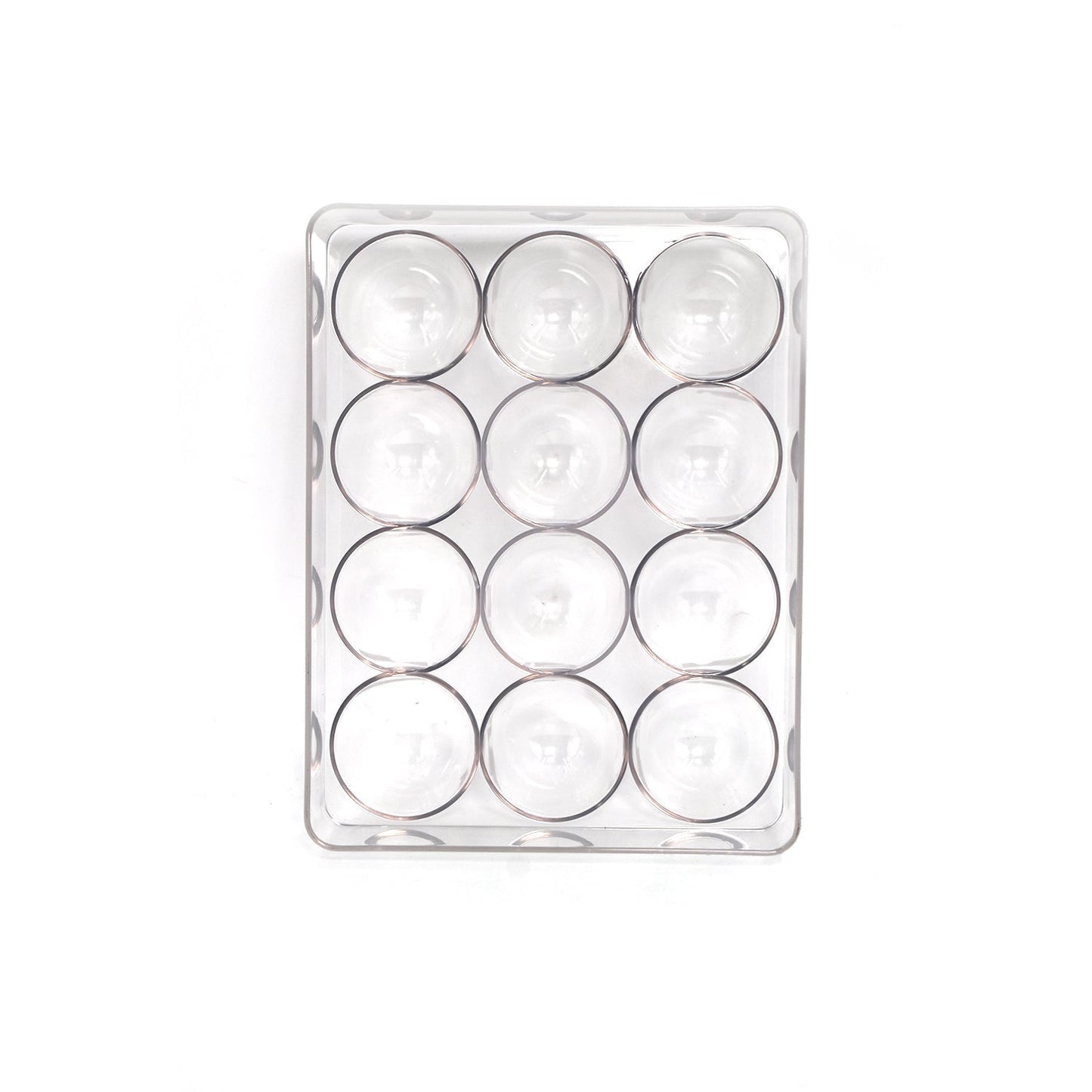 12 Cavity Egg Storage Box For Holding And Placing Eggs Easily And Firmly.