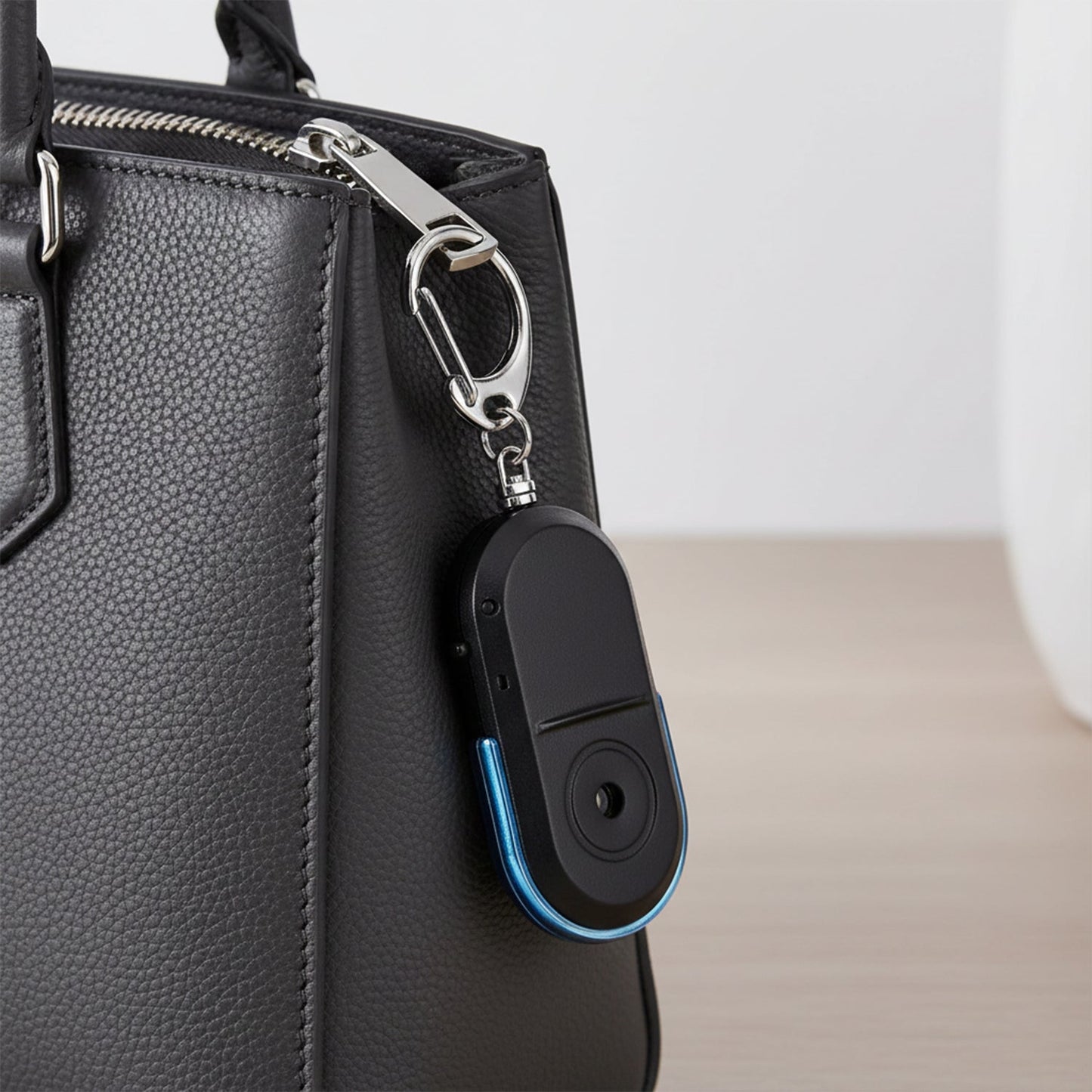 Personal Safety Alarm Keychain â€“ Loud Emergency Siren with LED Light