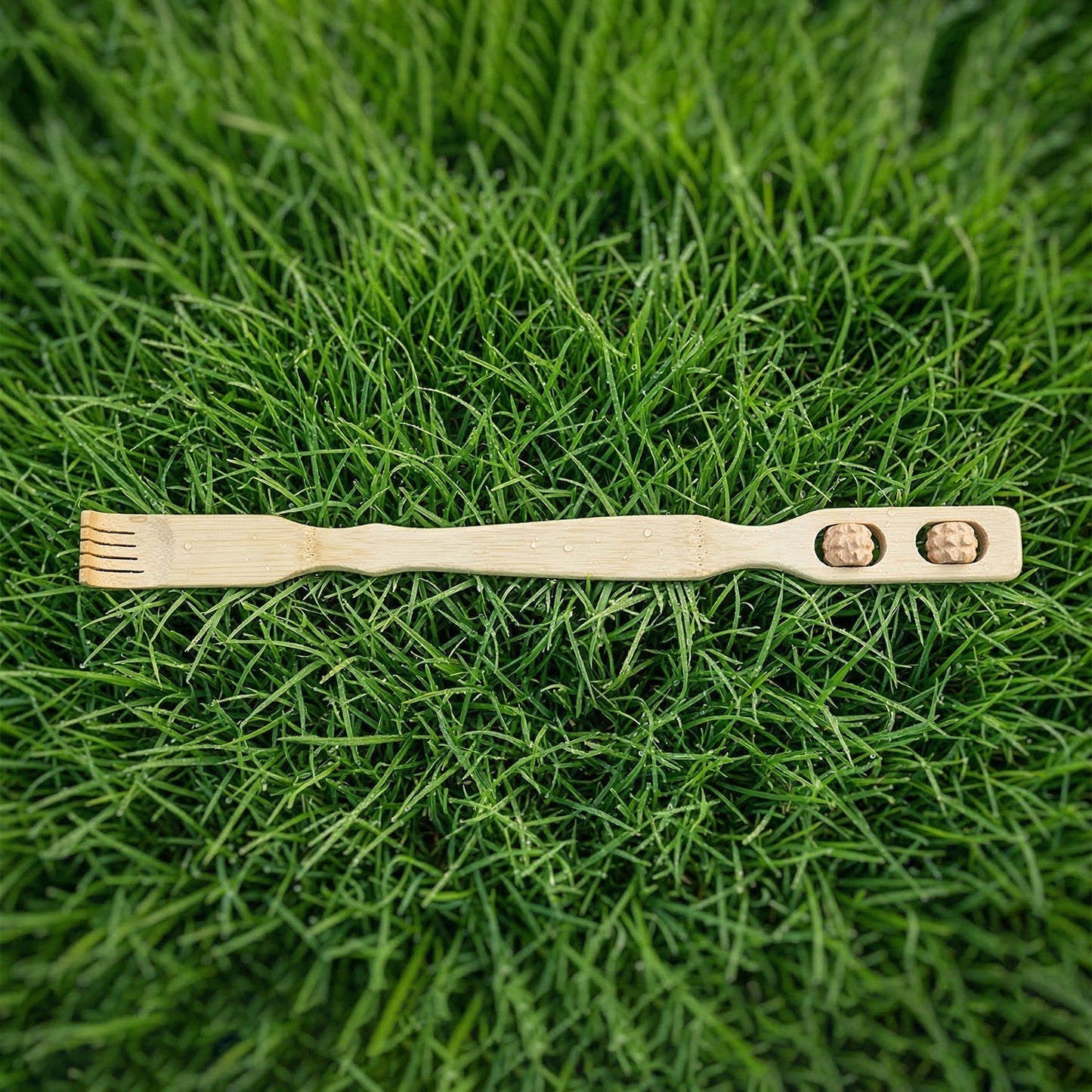 Wooden Back Massager Stick (1 Pc, 46 Cm)