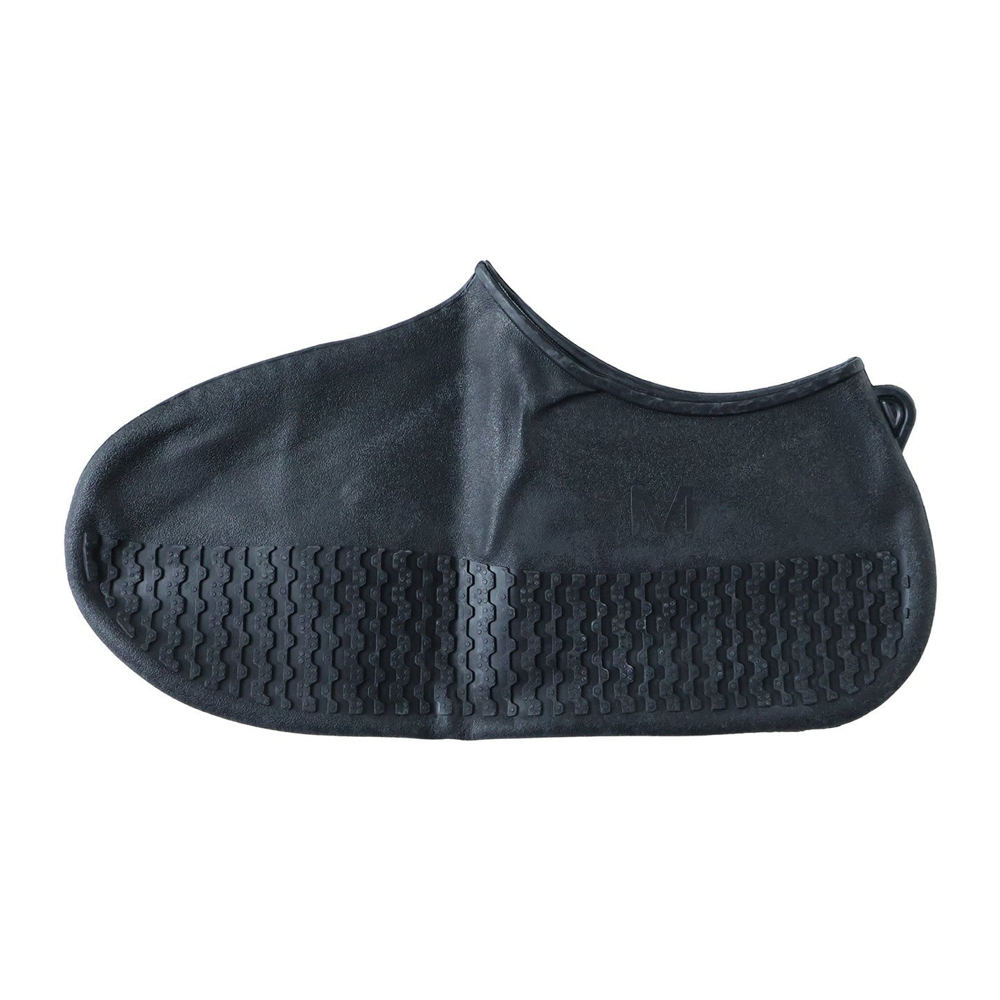 Waterproof Silicone Shoe Cover Black Color (1 Pair, Medium Size)