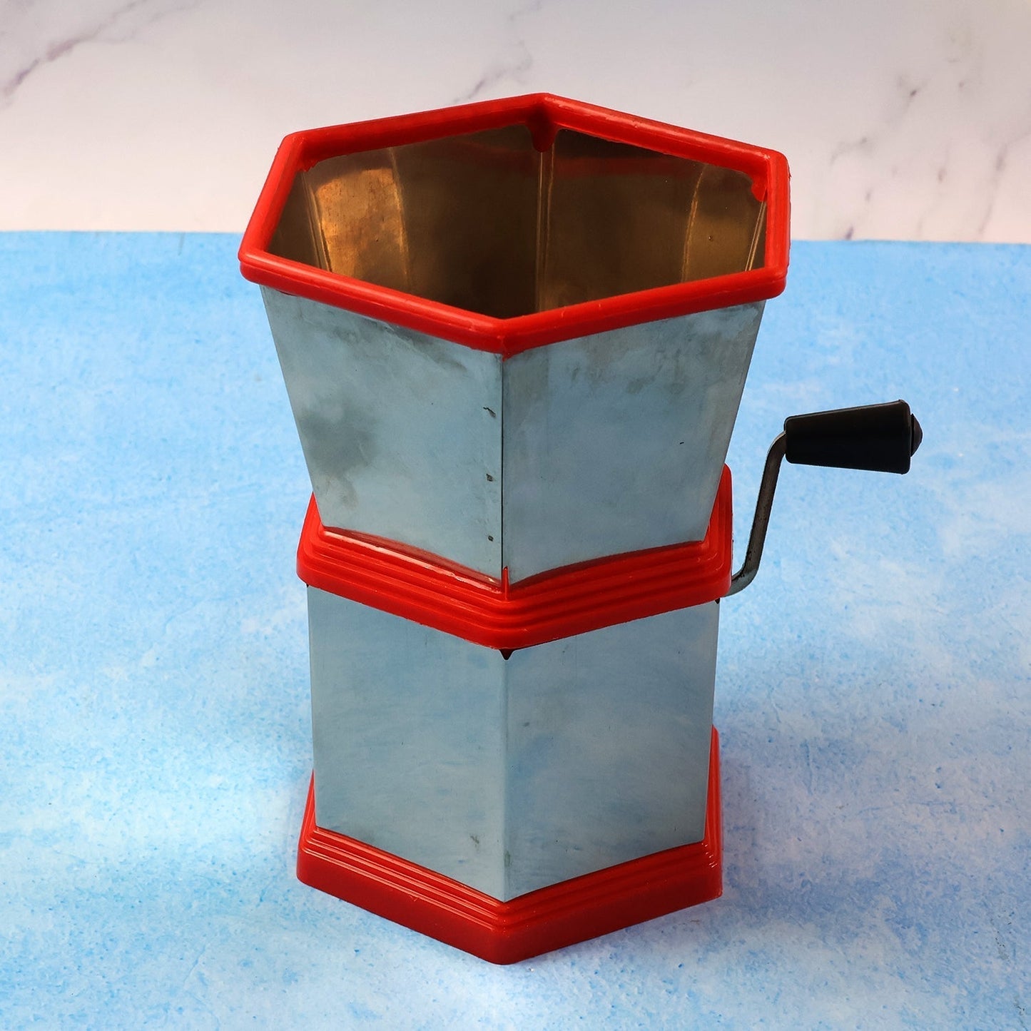 Manual Hexa-Style Hand-Operated Chilli Cutter (1 Pc)