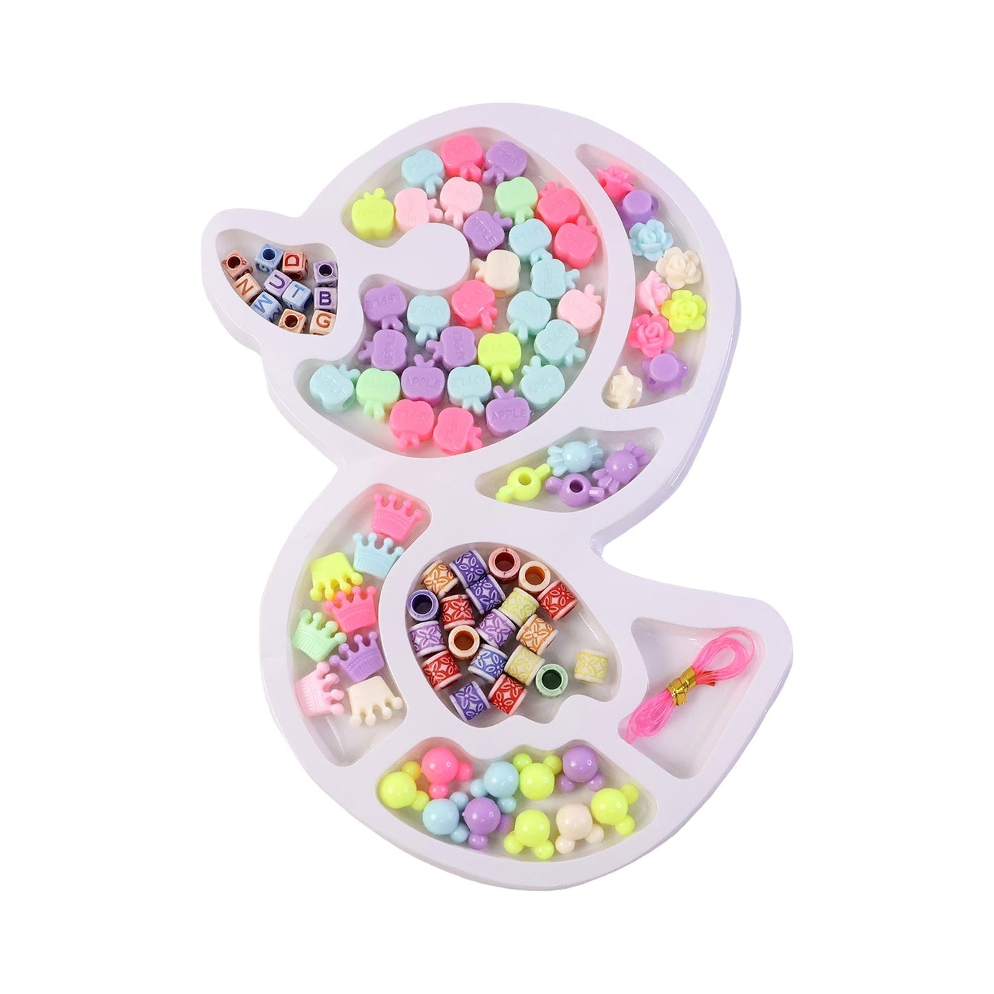 DIY Kids Beading & Jewelry Making Craft Kit (1 Set)
