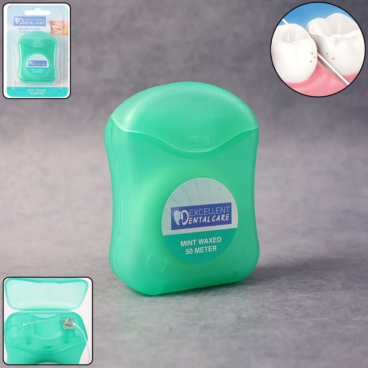Mint Waxed Dental Floss â€“ (50 Meter )