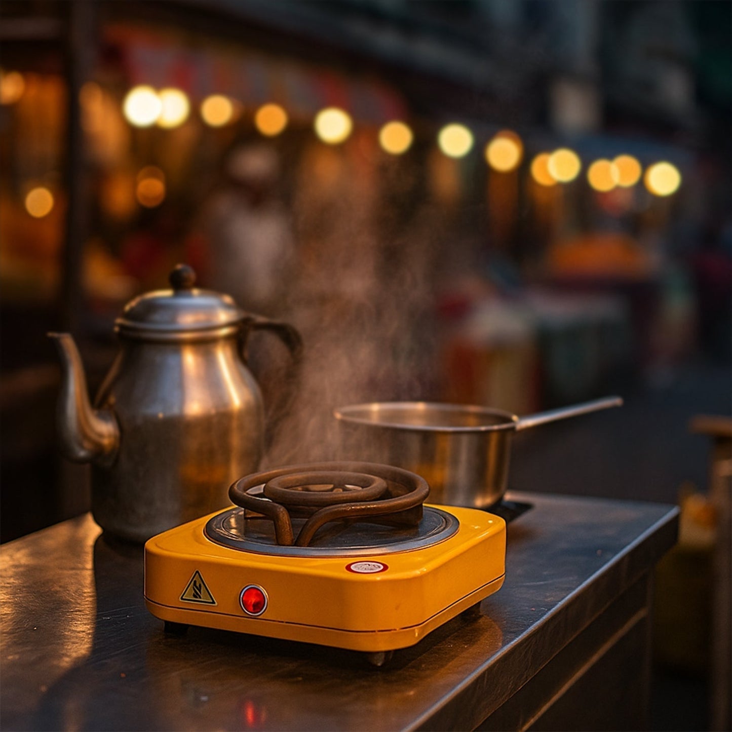 Single-Coil Electric Hot Plate - (1 Pc)
