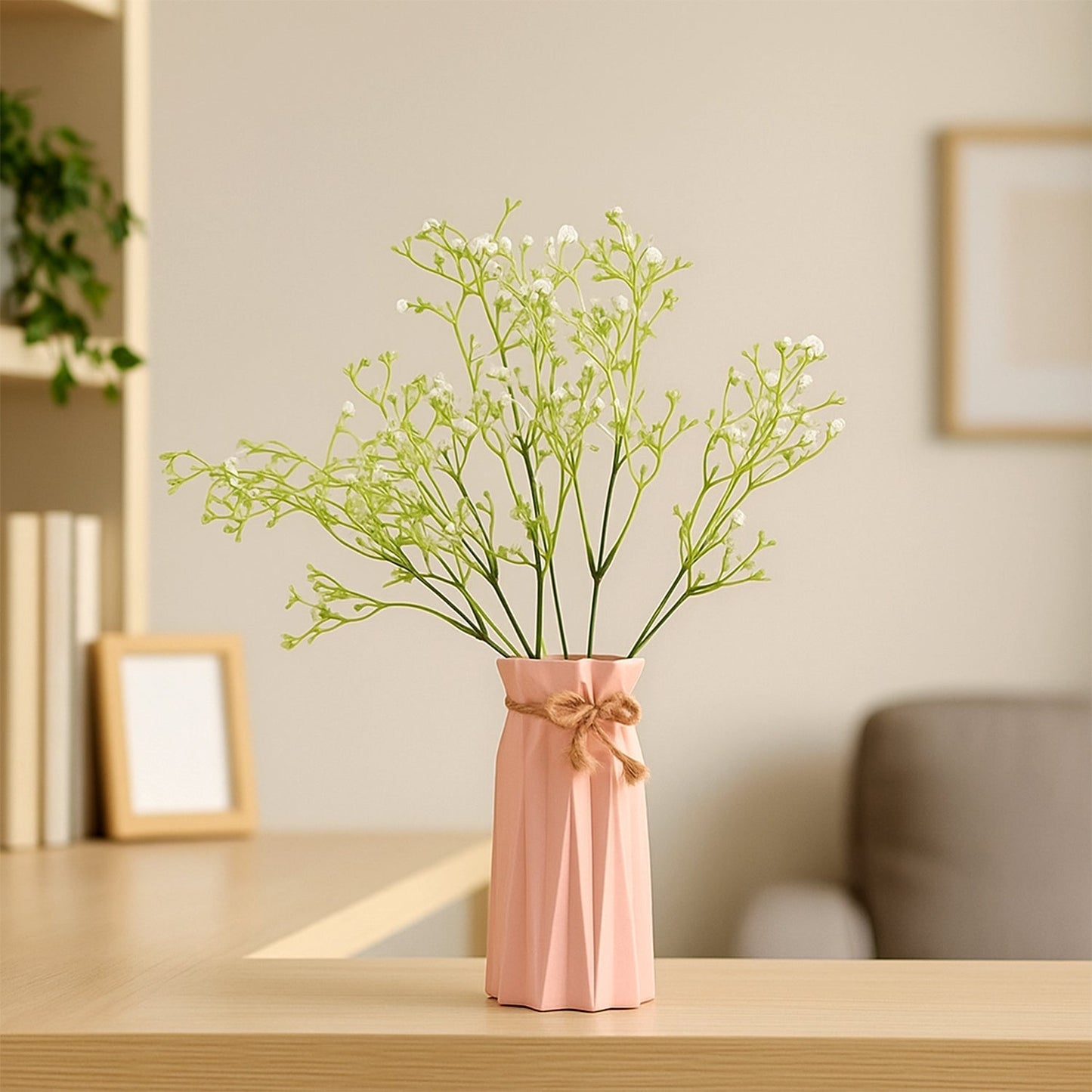 Small Decorative Flower Vase for Home DÃ©cor (1 Pc)