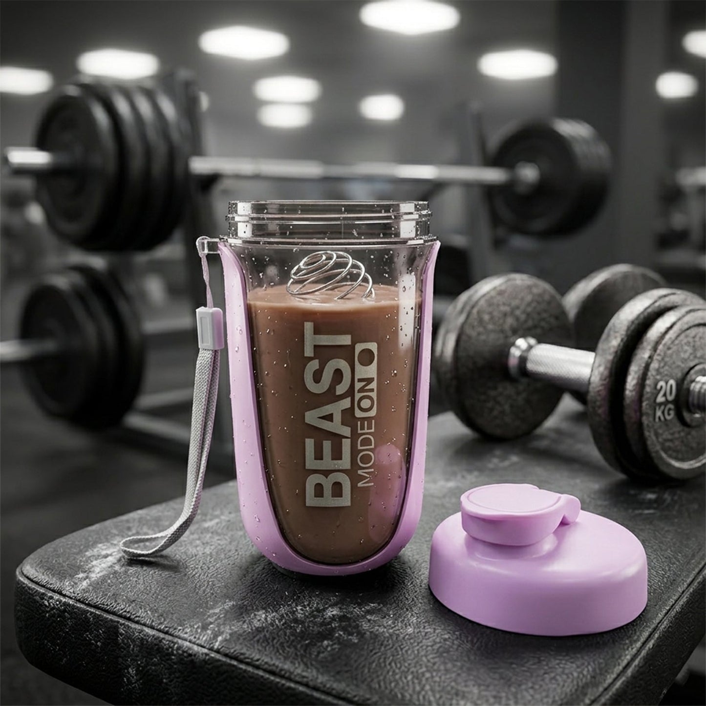 Premium Leak Proof Gym Shaker Bottle 500 ML Approx