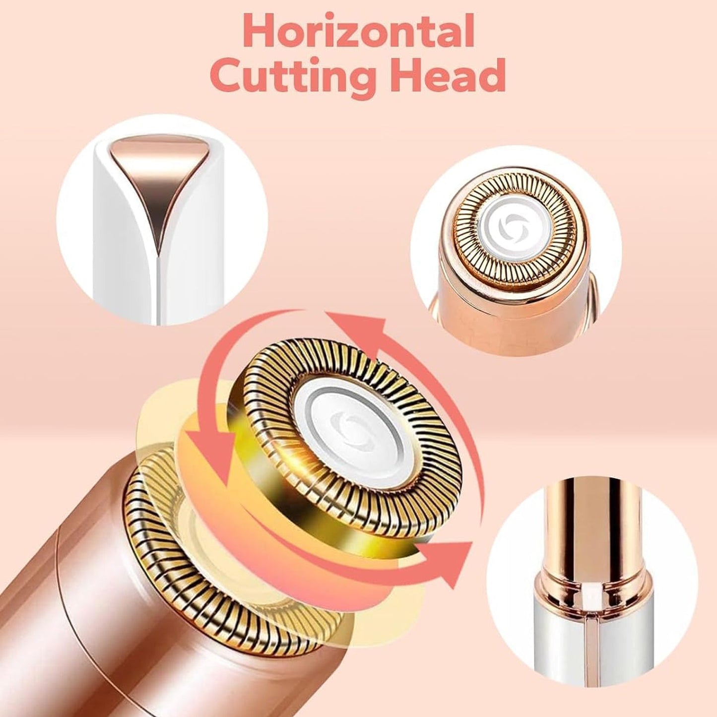Rechargeable Facial Hair Remover Set for Women  – 1 Set