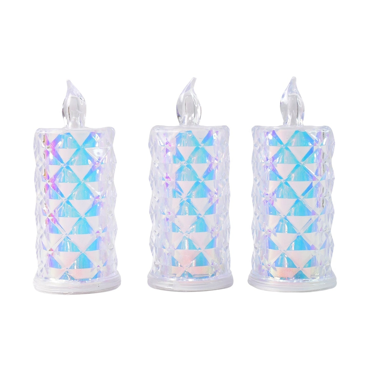 LED Flameless Decorative Candle Lights (3 Pc / Set)