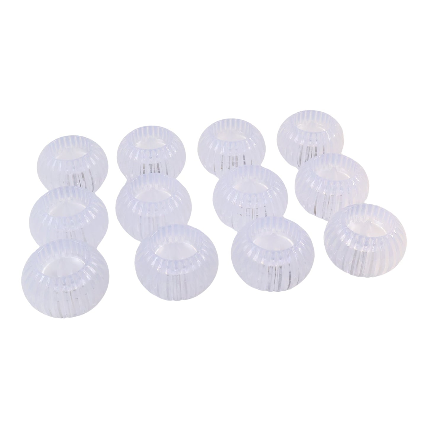 Set of 12 LED Crystal-Effect Flameless Smokeless Decorative Candles