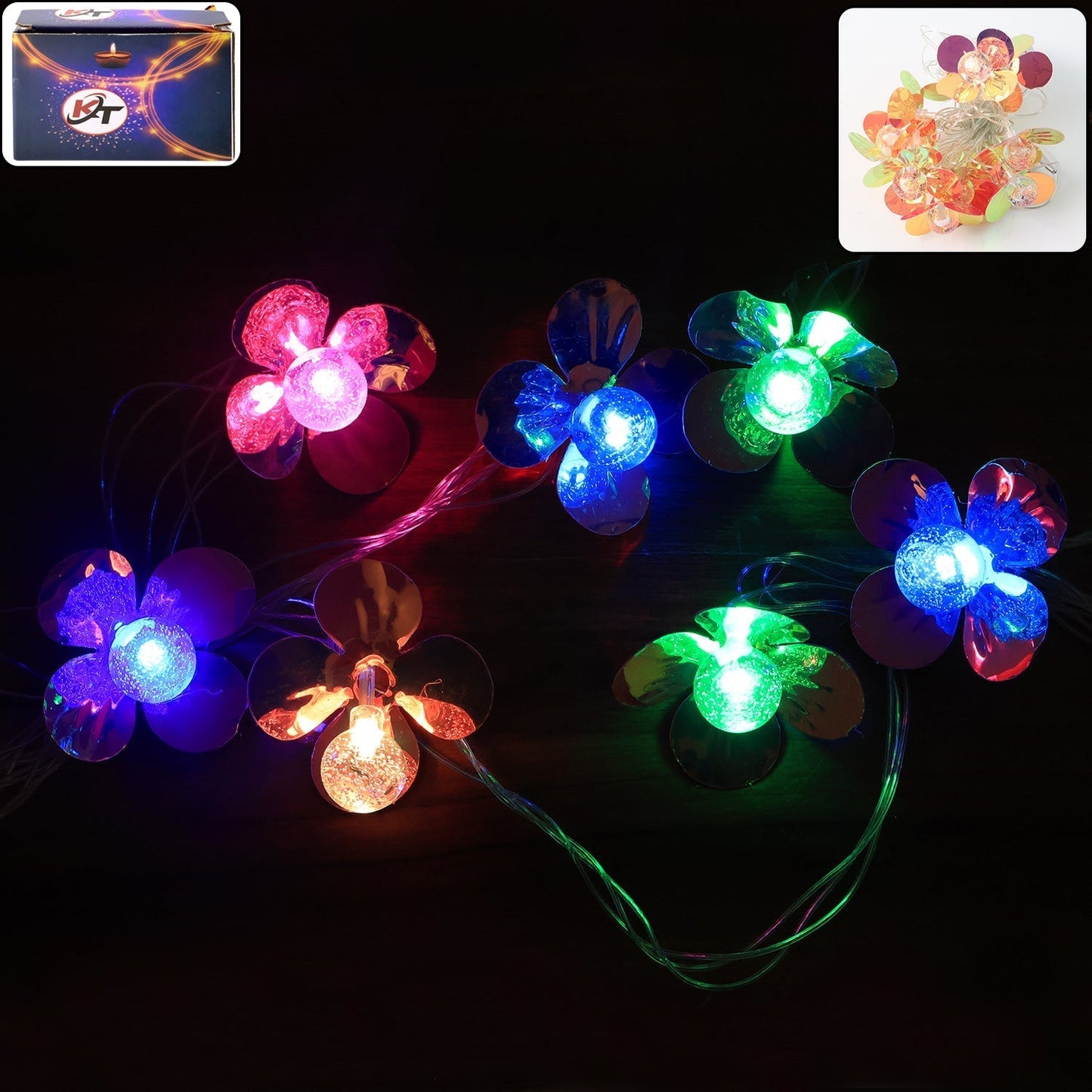 Decorative Flower LED String Lights (8 Meter)