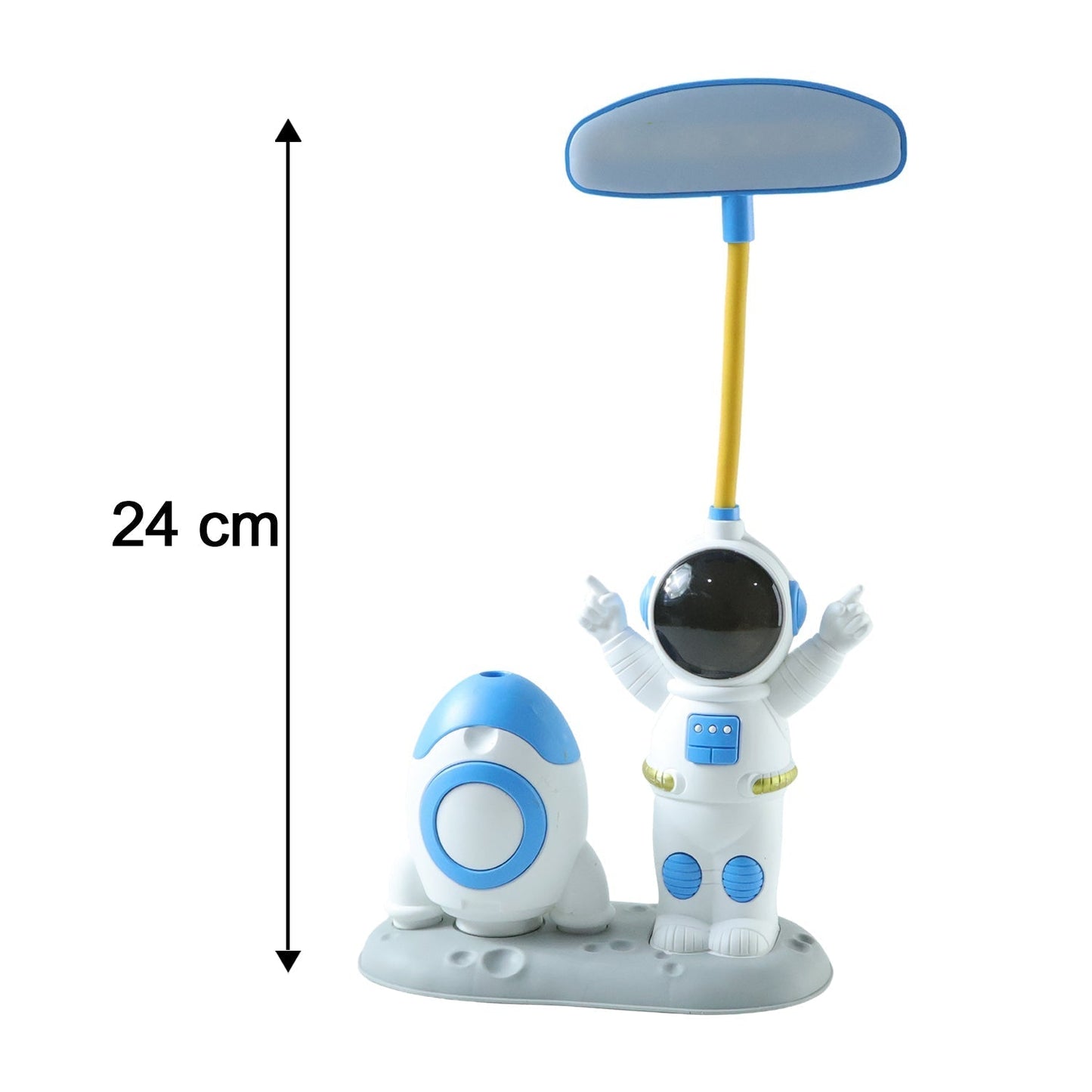 Kids Astronaut LED Study Table Lamp with Built-In Pencil Sharpener (1 Set)